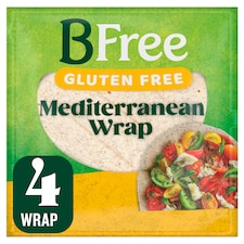 BFree Gluten Free Mediterranean Wrap 4 pack 168g