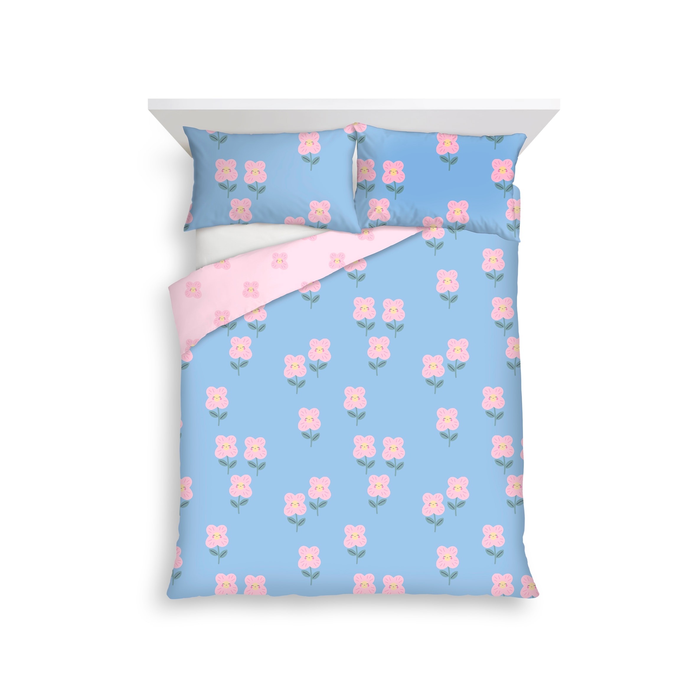 F&F Home Happy Daisy Duvet Set Double