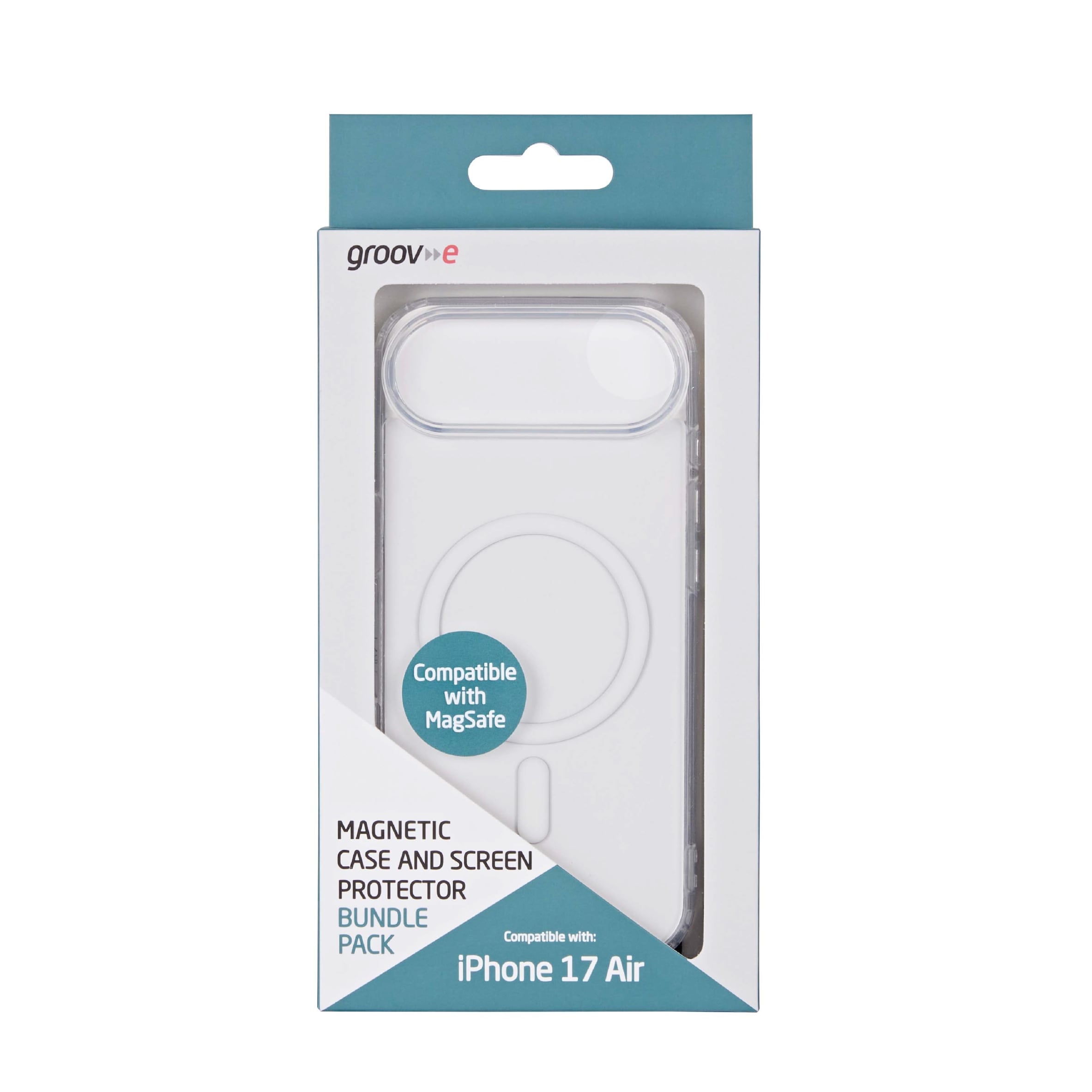 Groov-e iPhone 17 Air Magnetic Case & Screen Protector