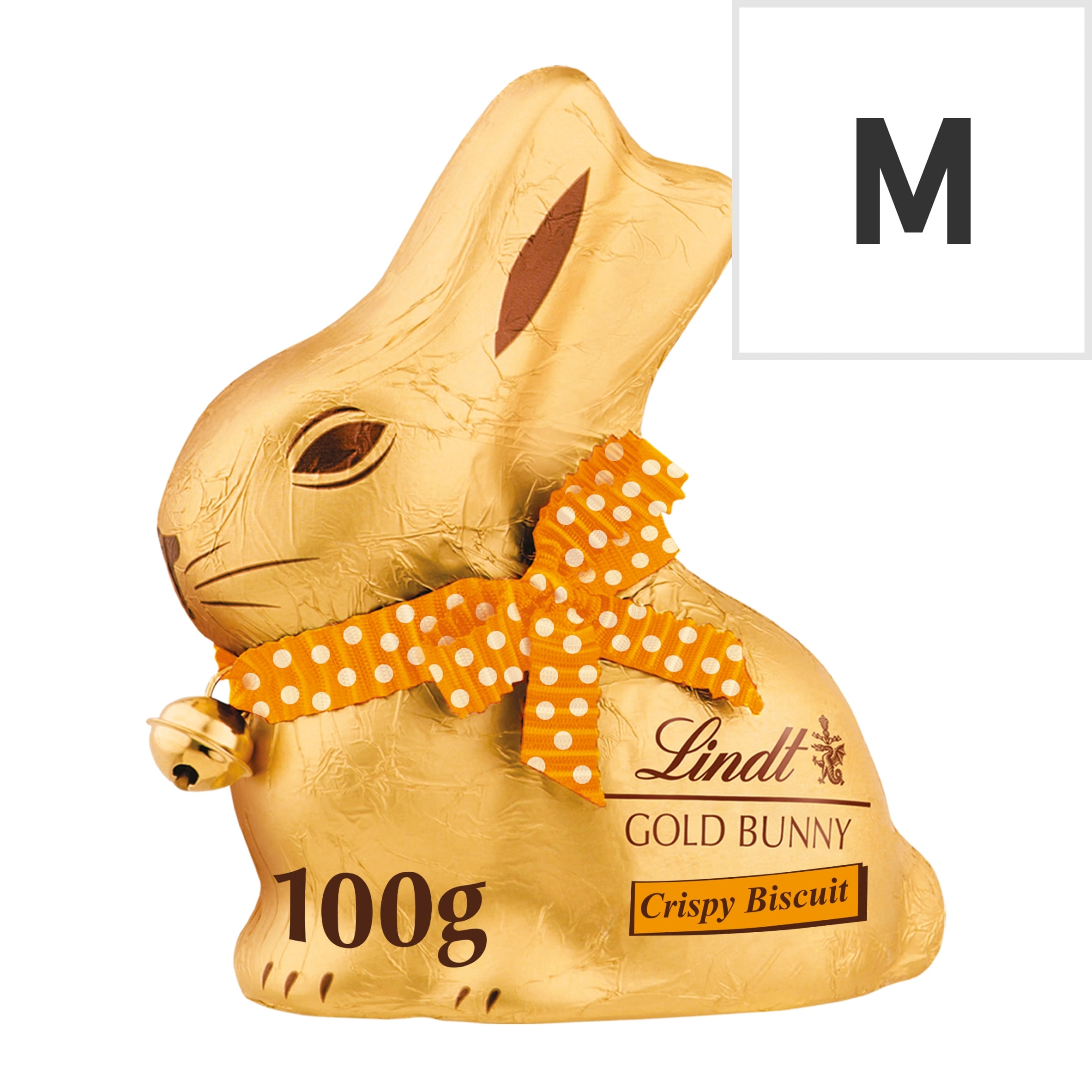 Lindt Gold Bunny with Crispy Biscuit 100g