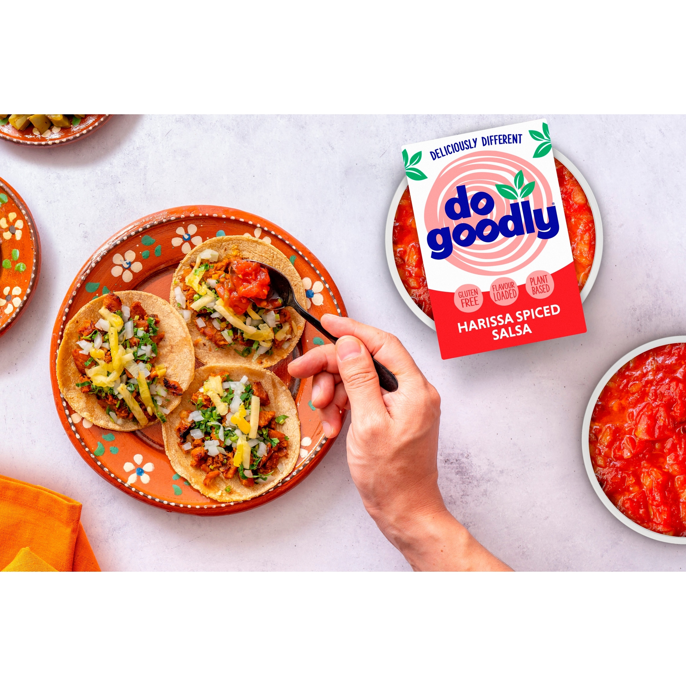 Do Goodly Dips Harissa Spiced Salsa 150g thumbnail 2