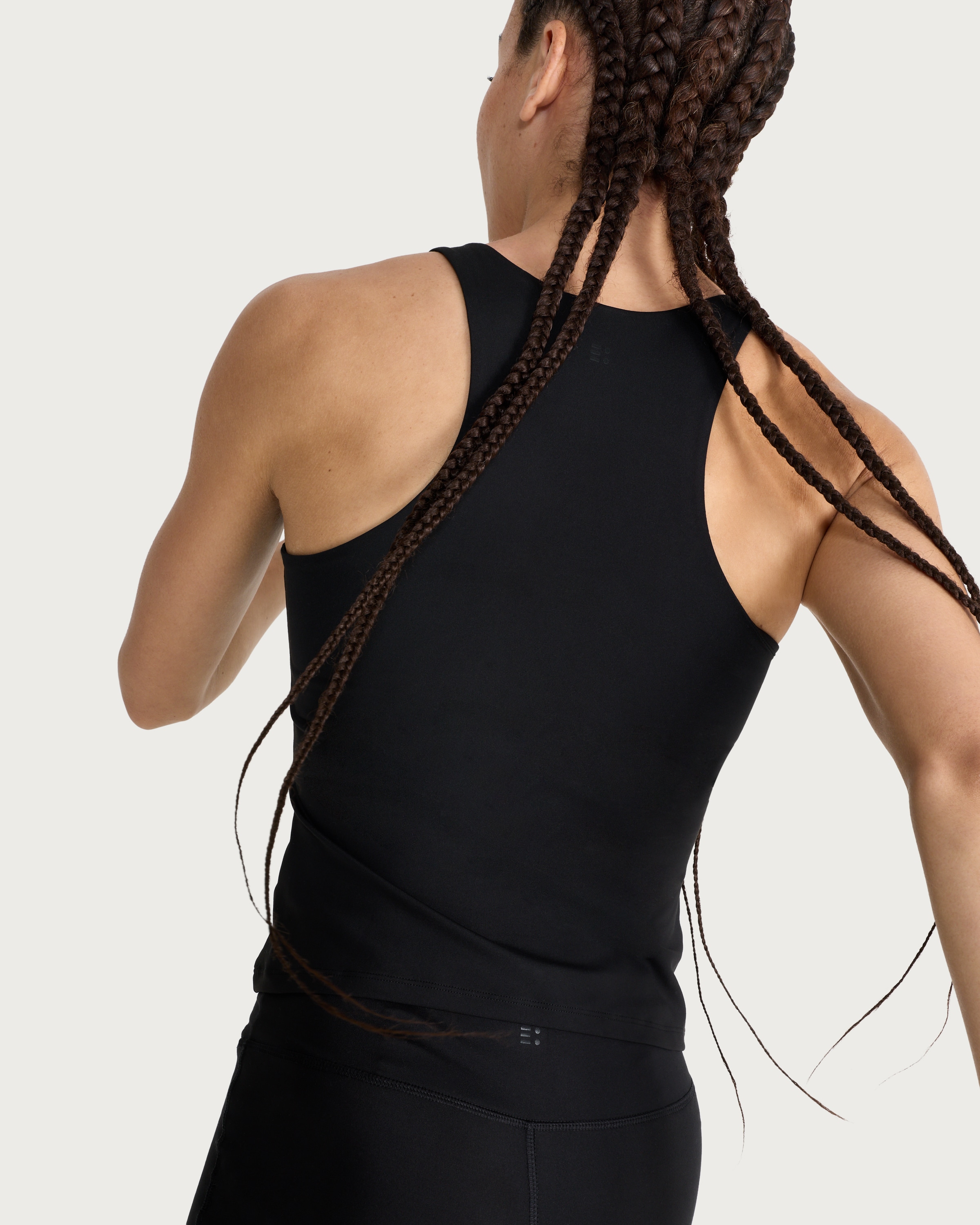 F&F Active EVERYHOUR Racerback Vest in Black thumbnail 2