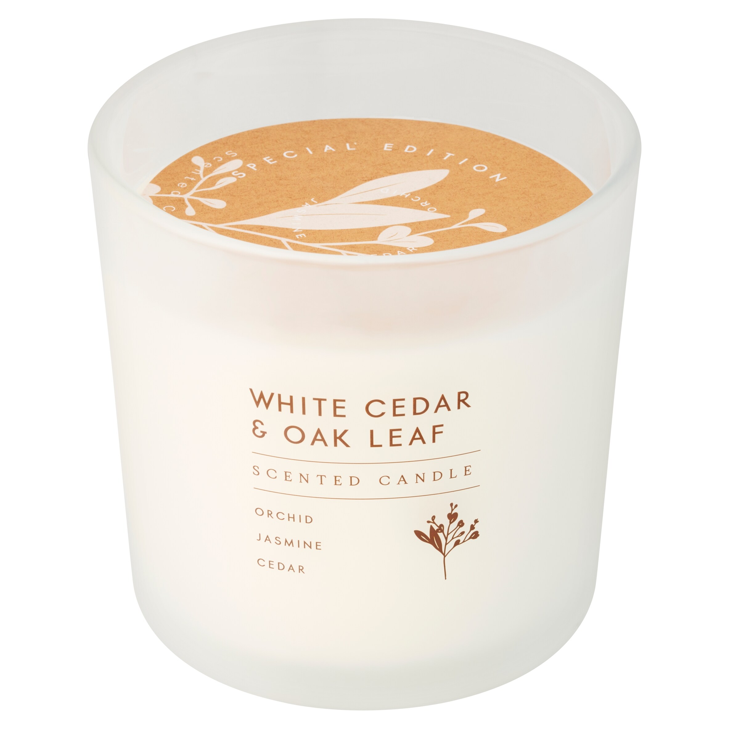 F&F Home Apothecary Candle White Cedar and Oak Leaf 650g