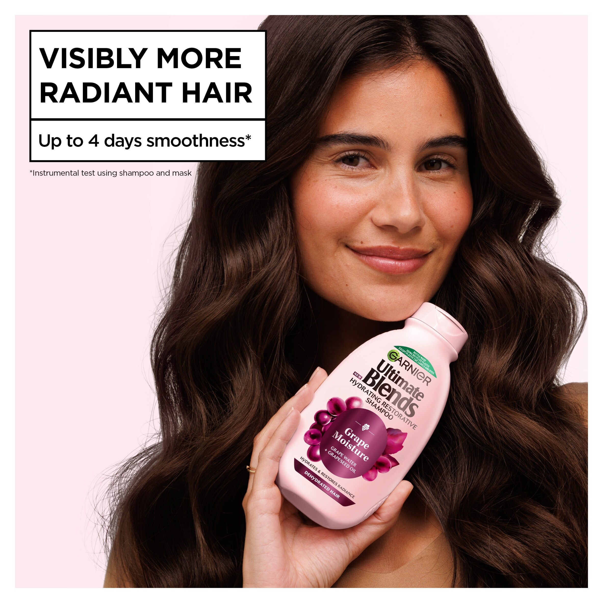 Garnier Ultimate Blends Grape Moisture Shampoo 300ml thumbnail 5