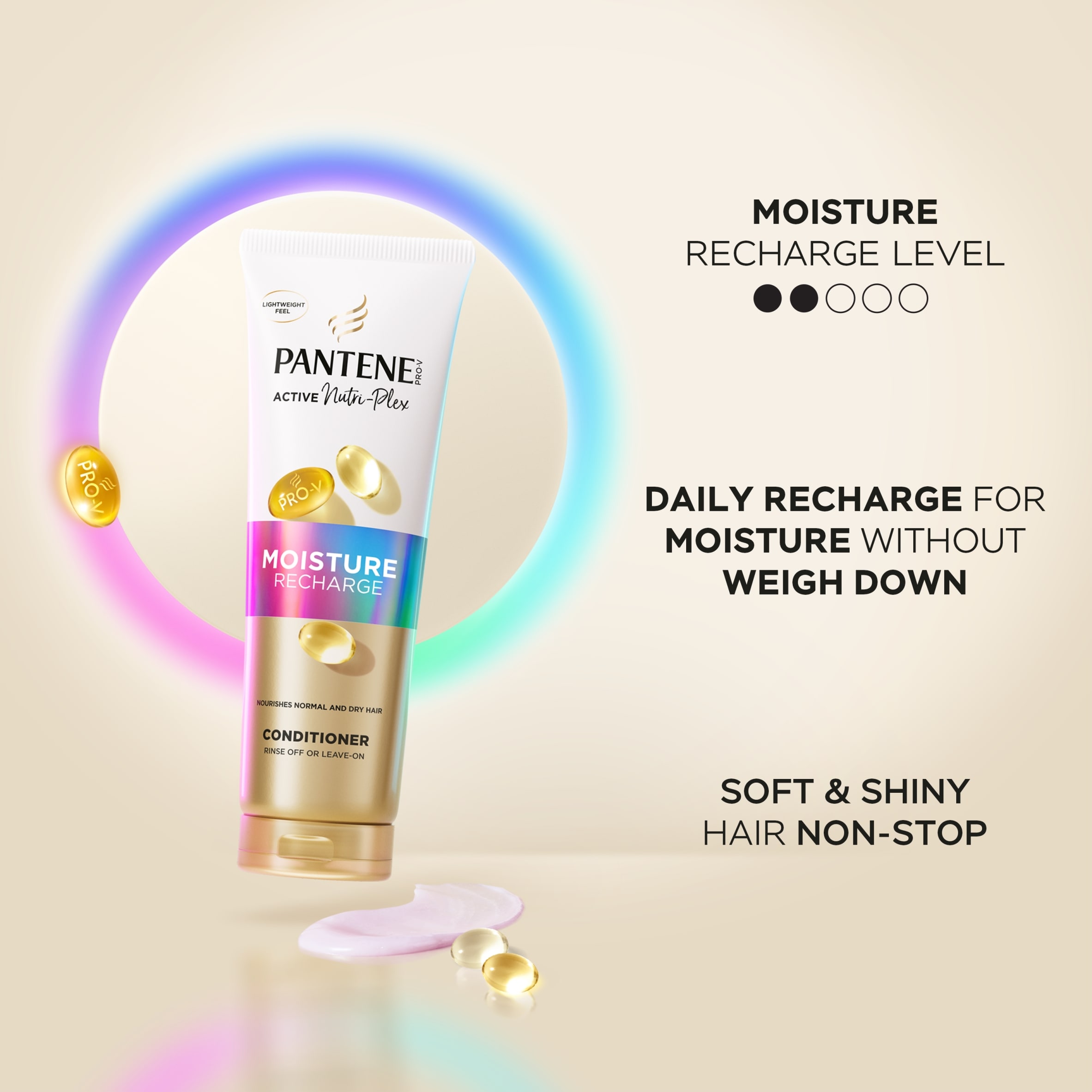 Pantene Active Nutri Plex Moisture Recharge Conditioner 350ml thumbnail 4