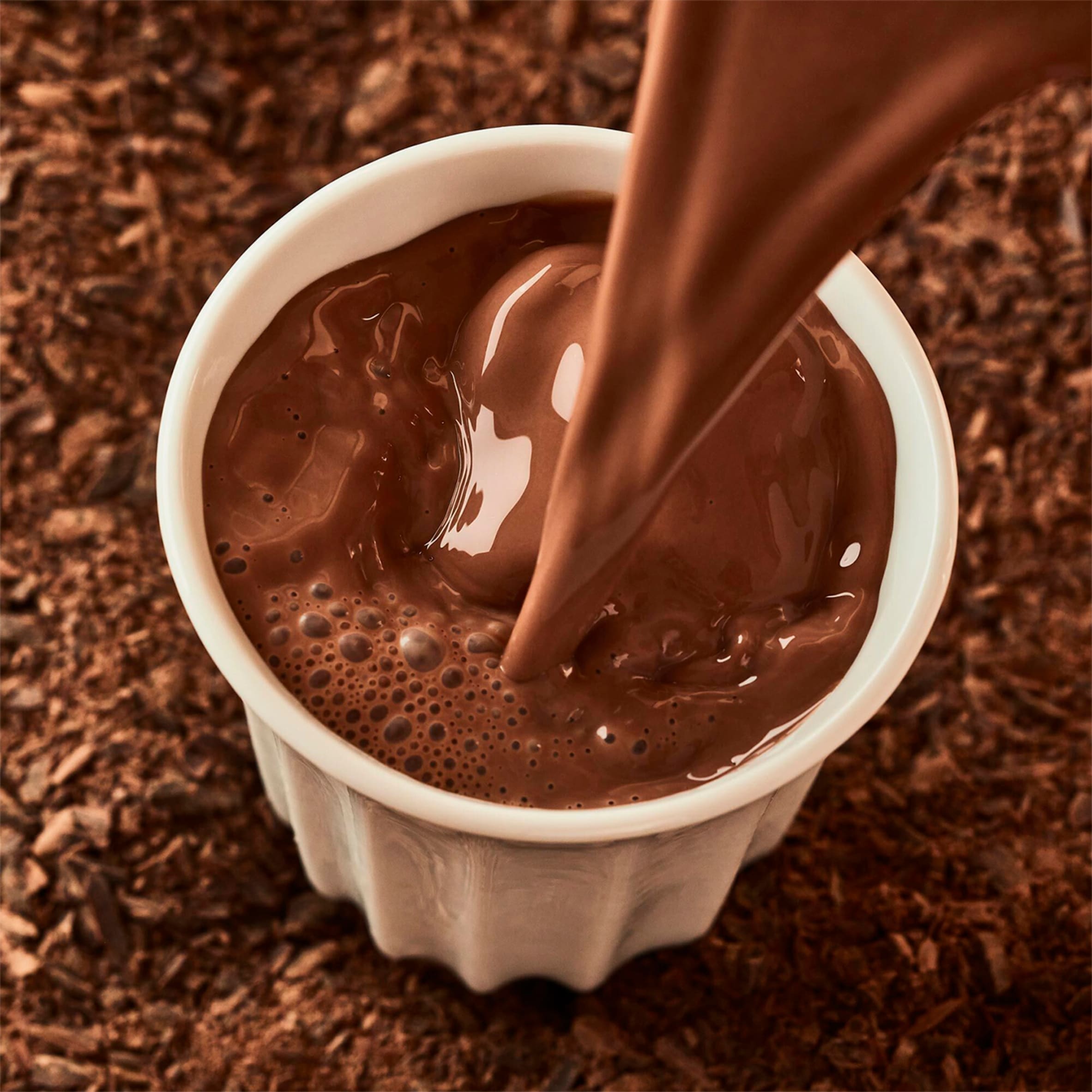 Hotel Chocolat Hot Drinking Chocolate Classic 70% 5 x 31g thumbnail 2