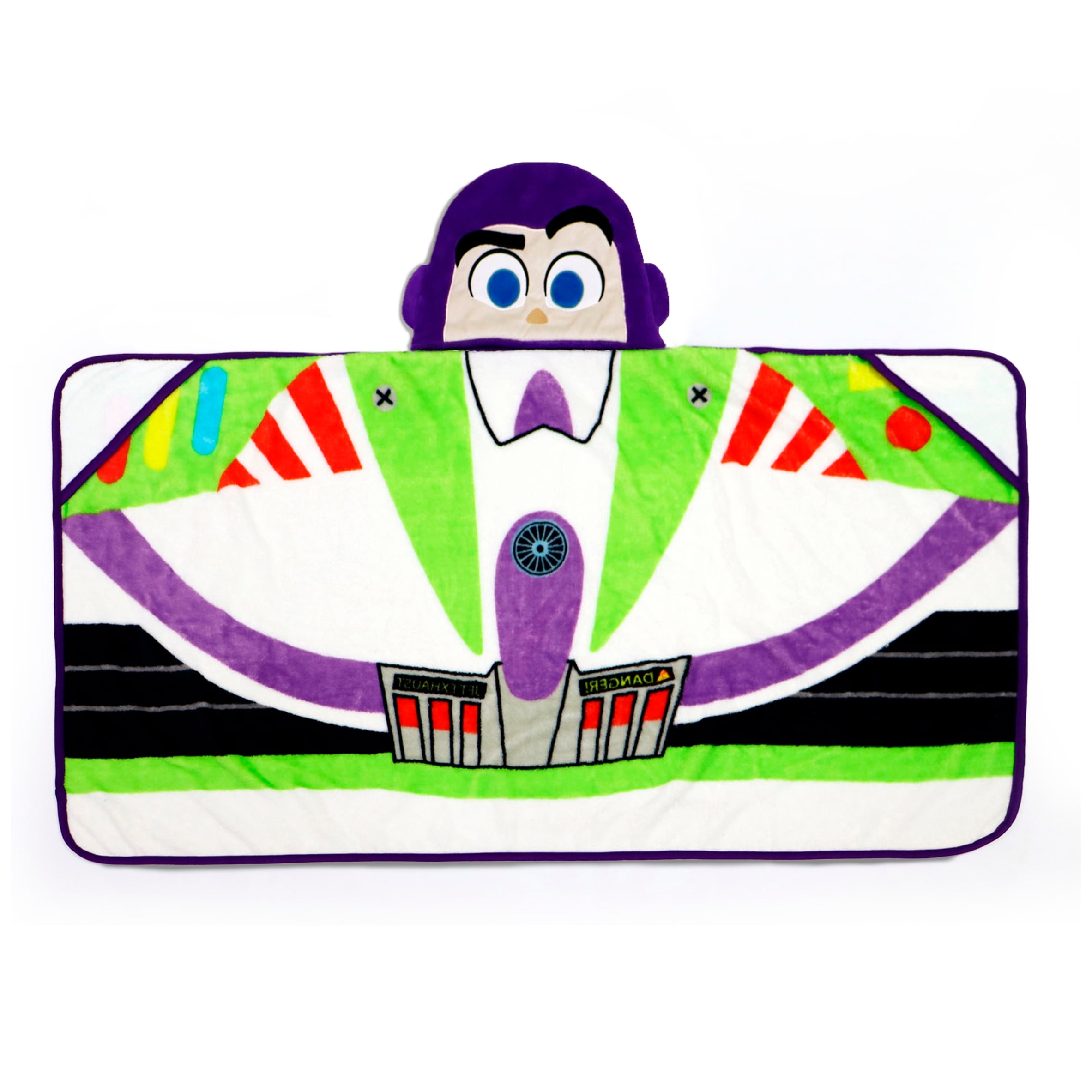 Disney Buzz Lightyear Hooded Blanket