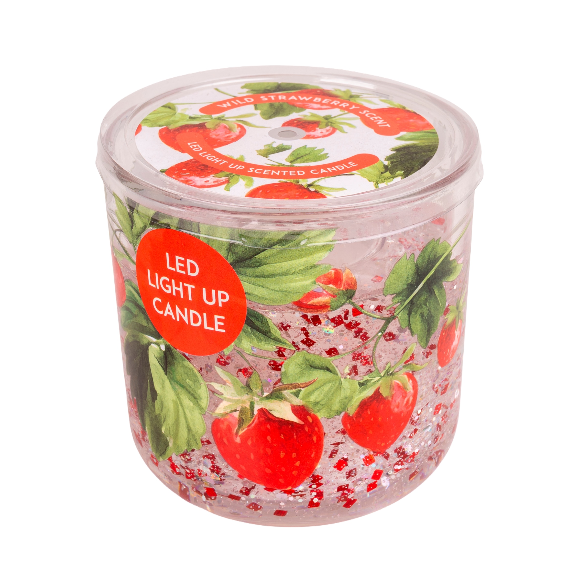 Candlelight Light Up Candle Strawberry Patch 70g