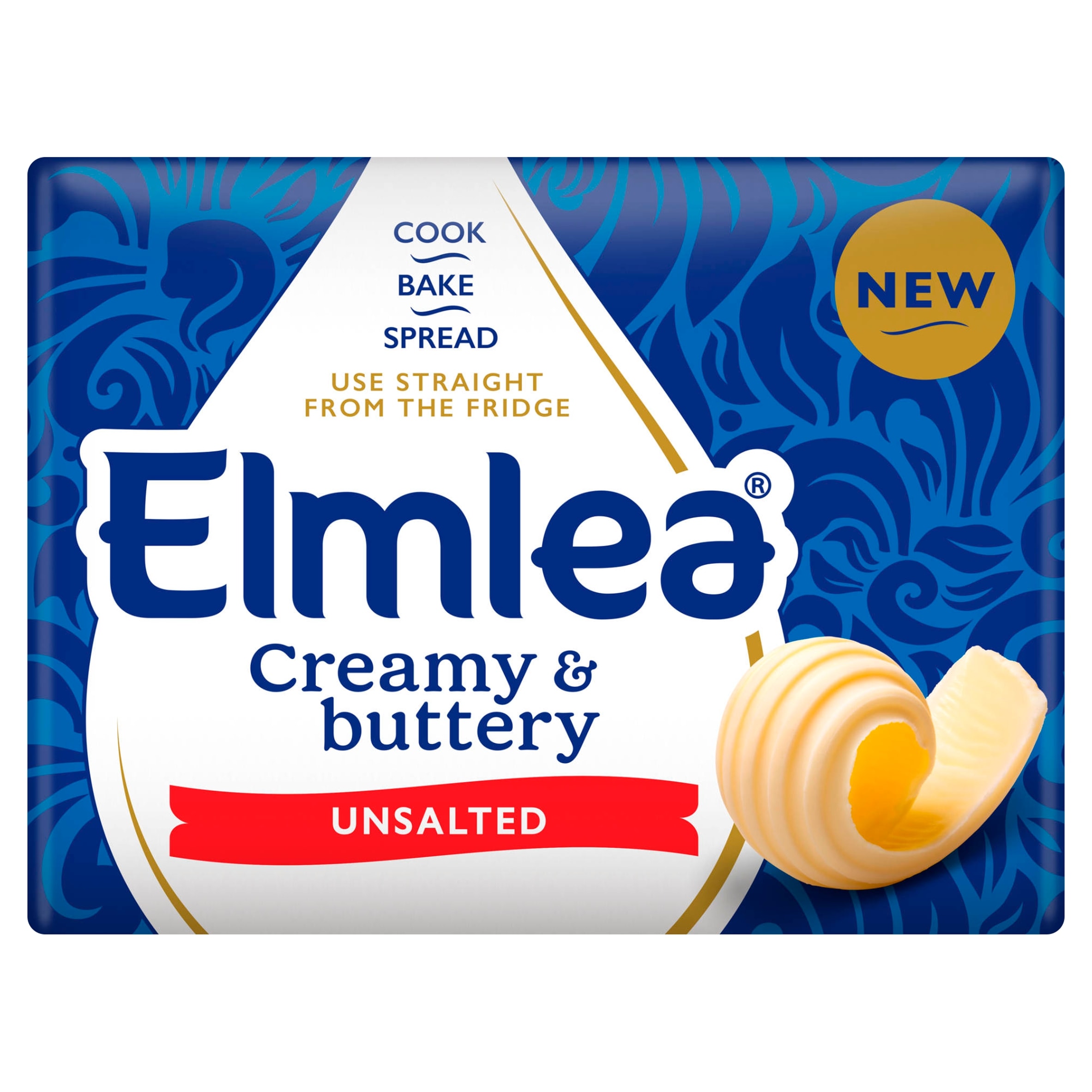 Elmlea Creamy and Buttery Unsalted Blended Butter 250g