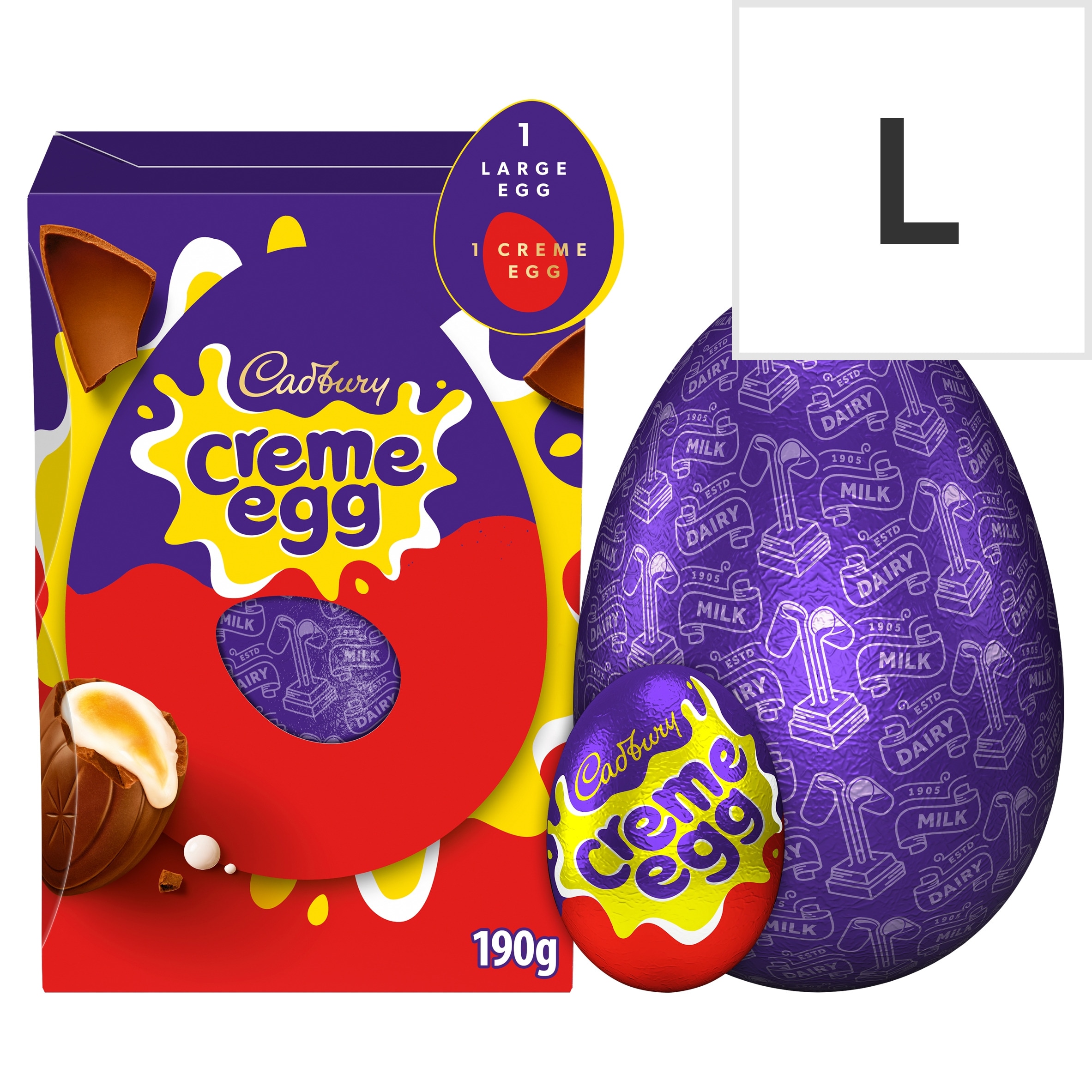 Cadbury Creme Egg Shell 190g