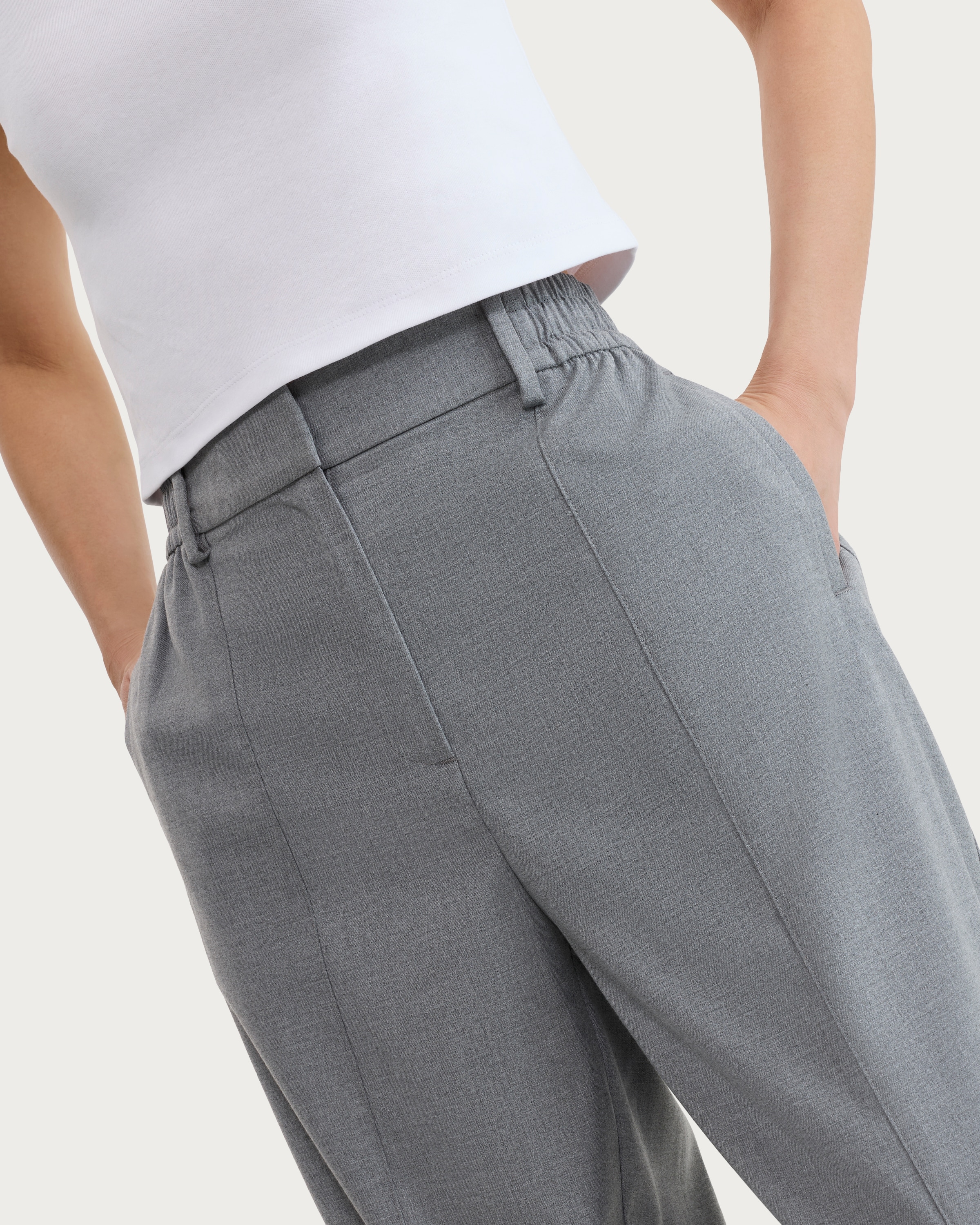 F&F Cuffed Co-ord Trousers in Grey thumbnail 2