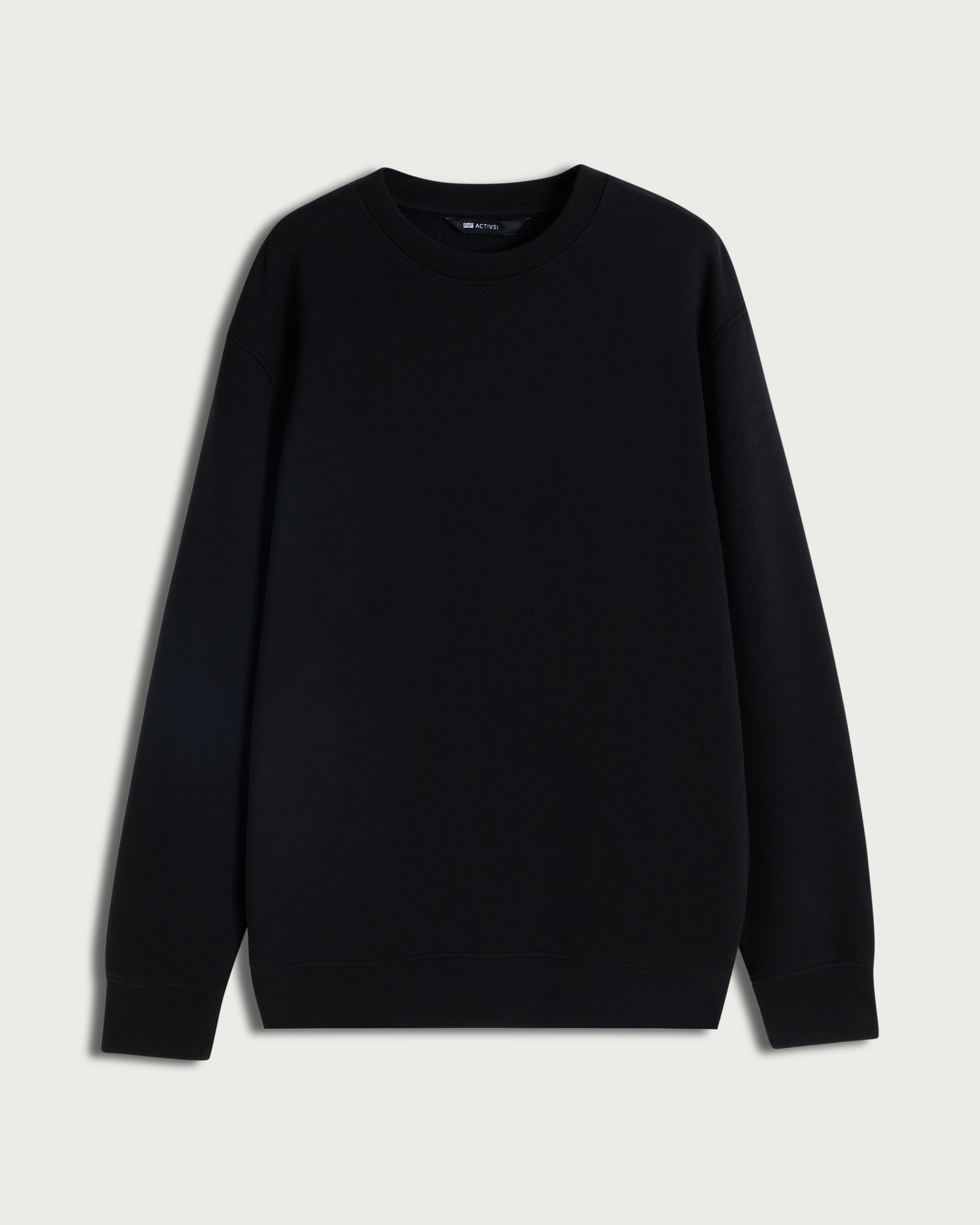 F&F Cotton Rich Regular Fit Sweatshirt in Black thumbnail 4