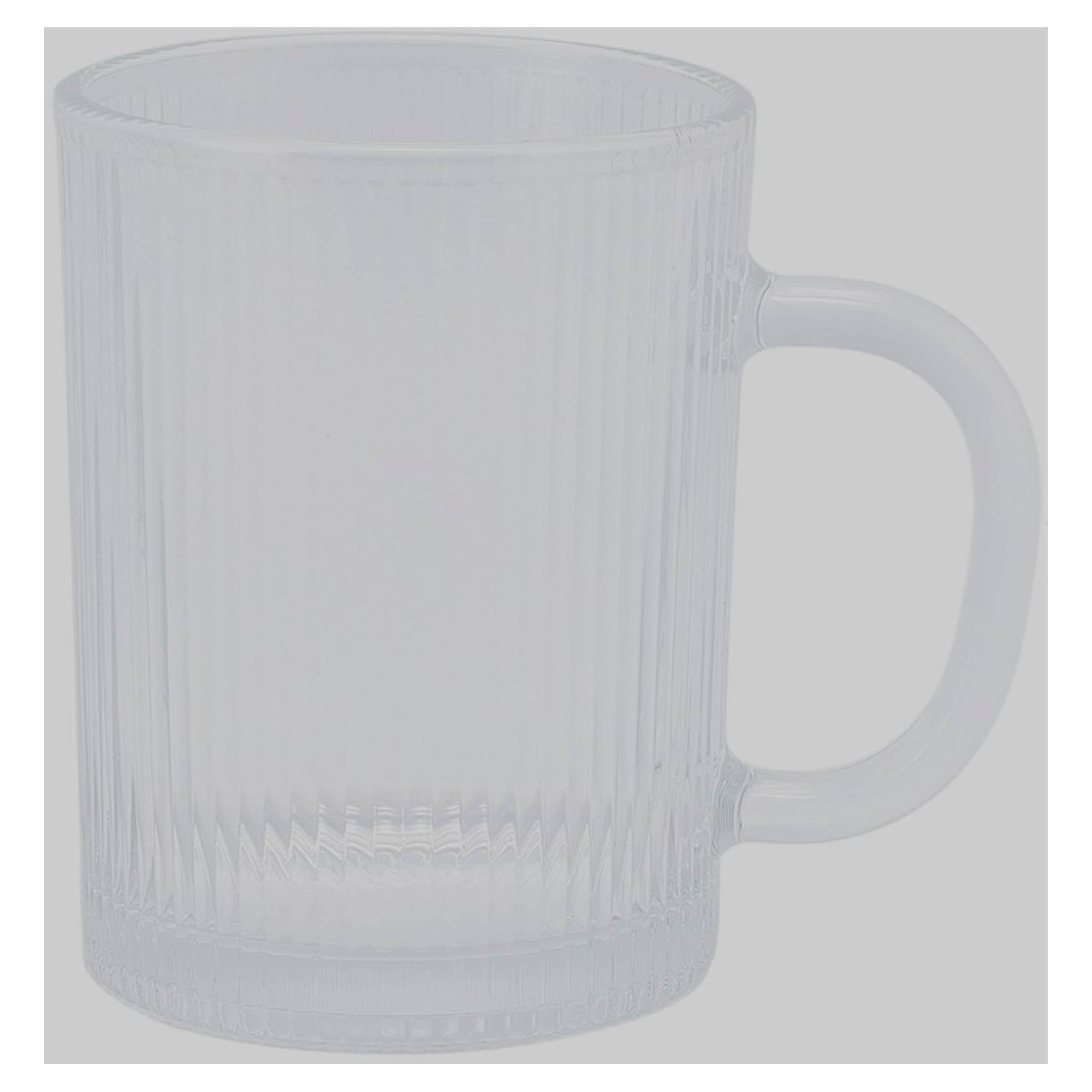 F&F Home Glass Rib Mug