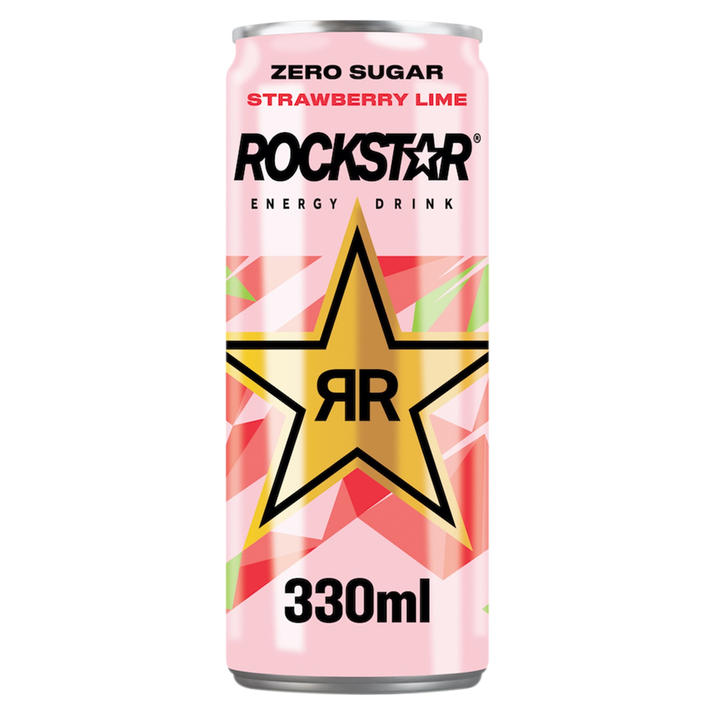 Rockstar Strawberry and Lime Sugar Free 330ml