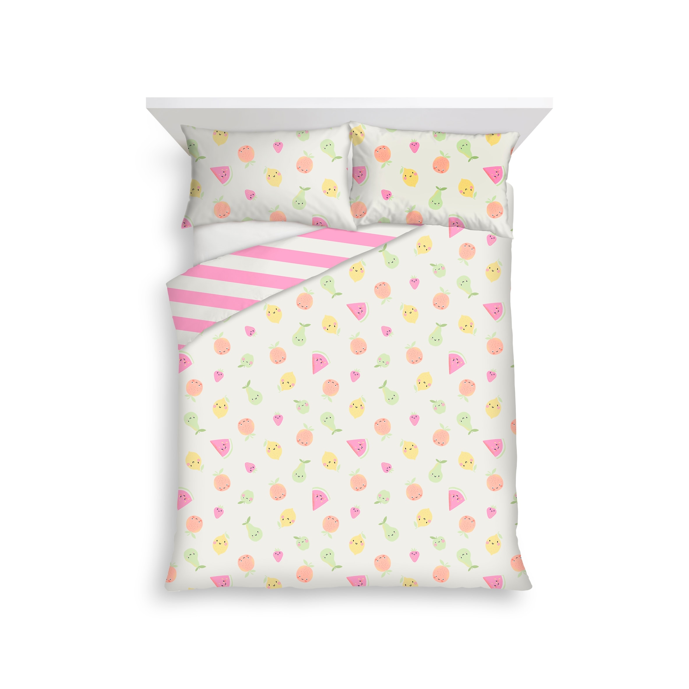 F&F Home Cute Fruits Duvet Set Double