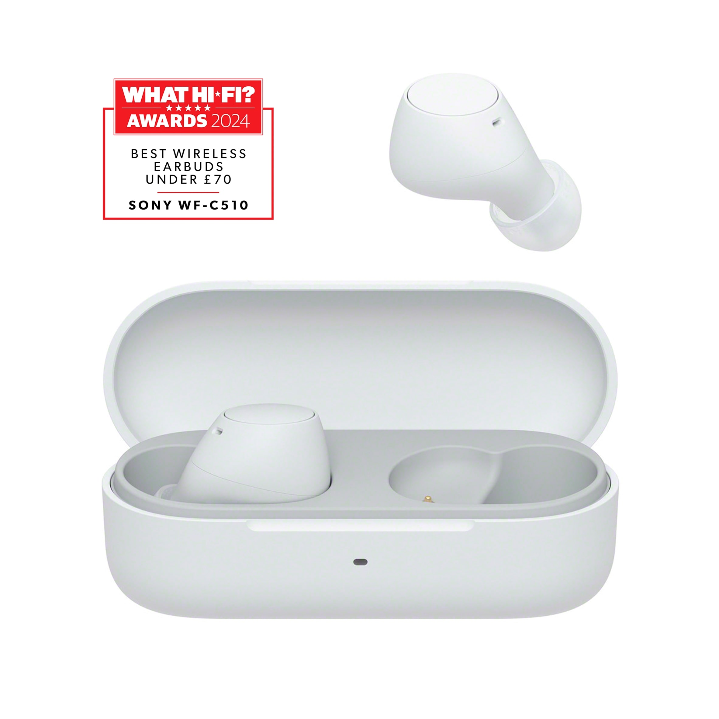 SONY WHITE TWS WFC510
