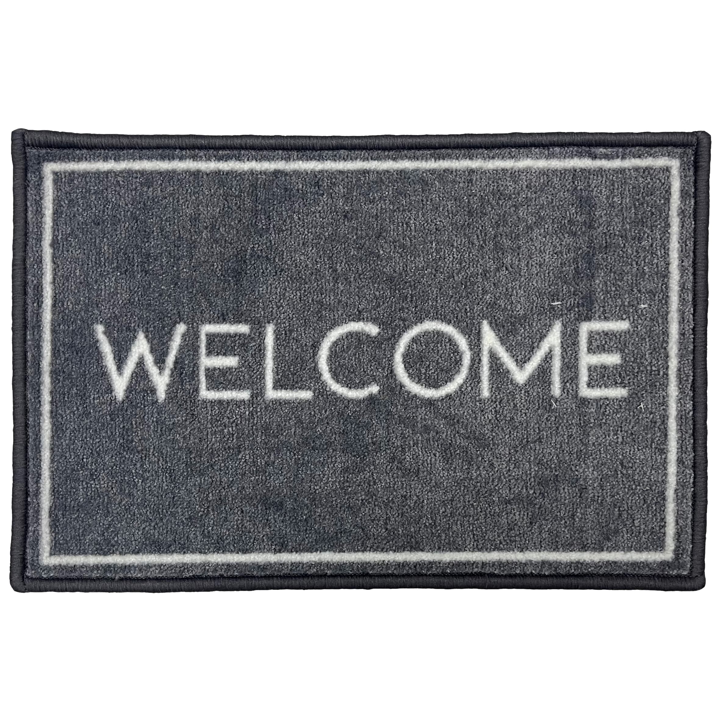 Mighty Mats Designer Collection Washable Welcome Border Mat 40x60cm