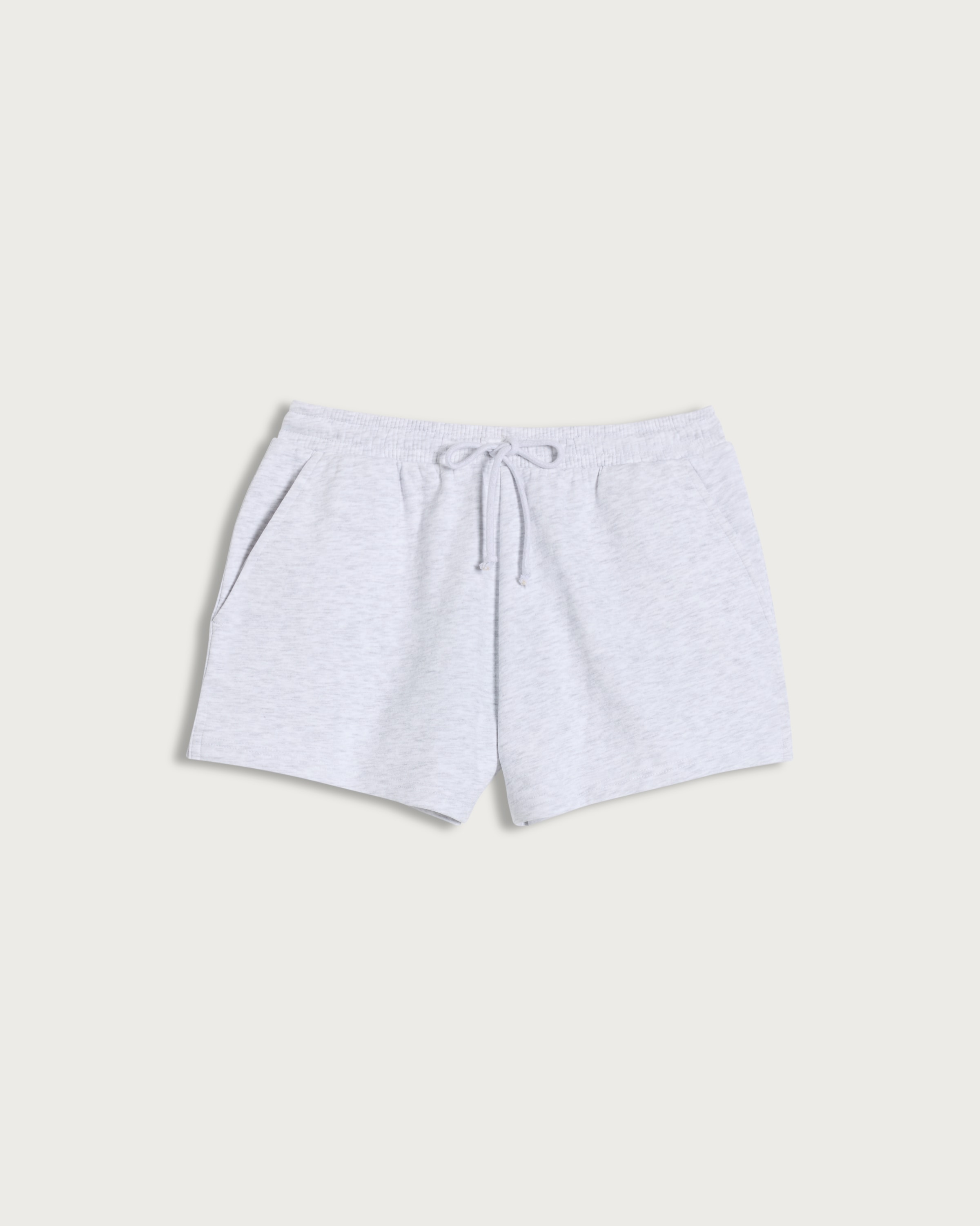 OH ME OH MY Cotton Rich Drawstring Co-ord Shorts in Grey thumbnail 4
