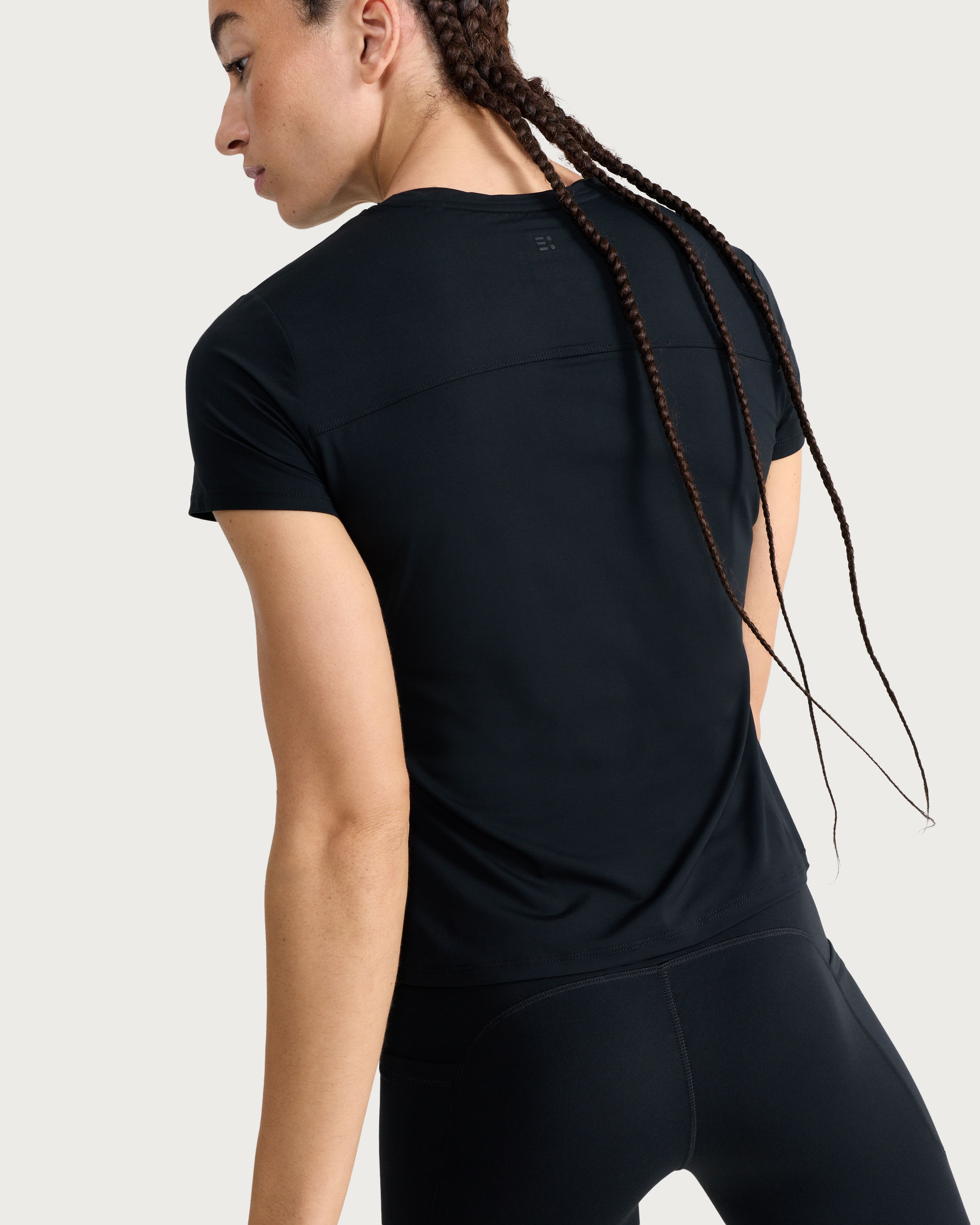 F&F Active ULTRAMOVE Short Sleeved T-Shirt in Black thumbnail 3