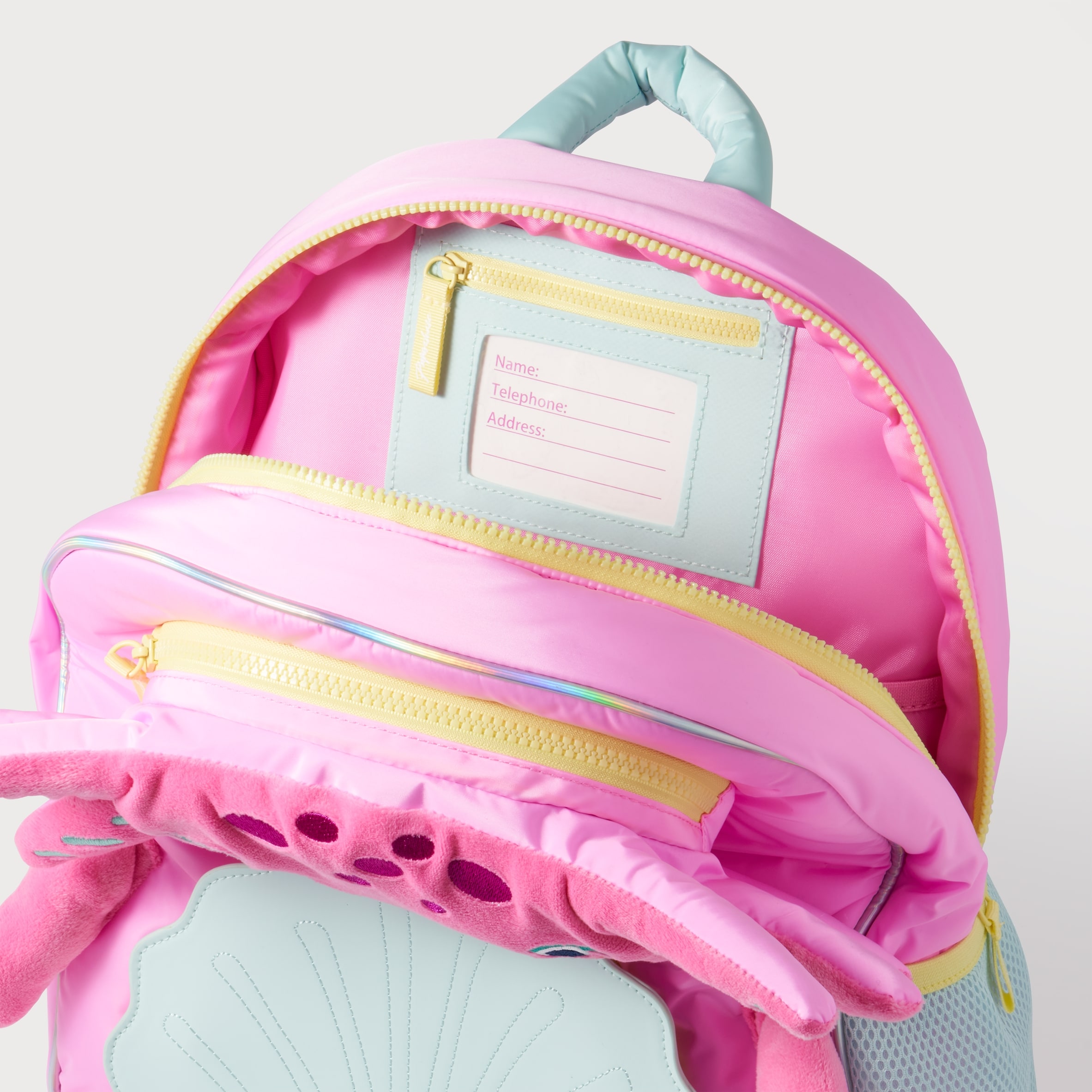 Paperchase Happy As a Fish Axolitl Back Pack thumbnail 3