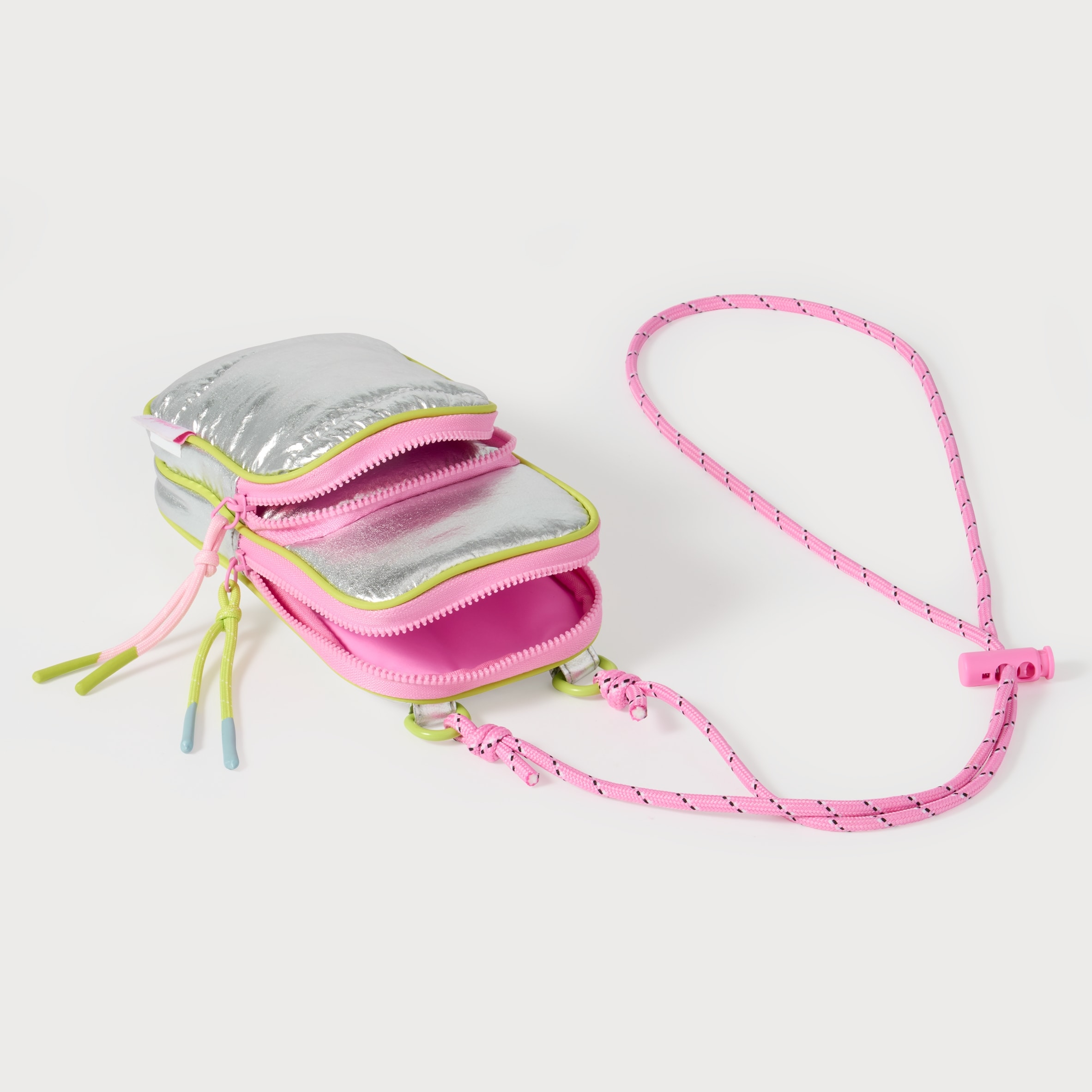 Paperchase Something Sweet Padded Silver Phone Pouch thumbnail 3