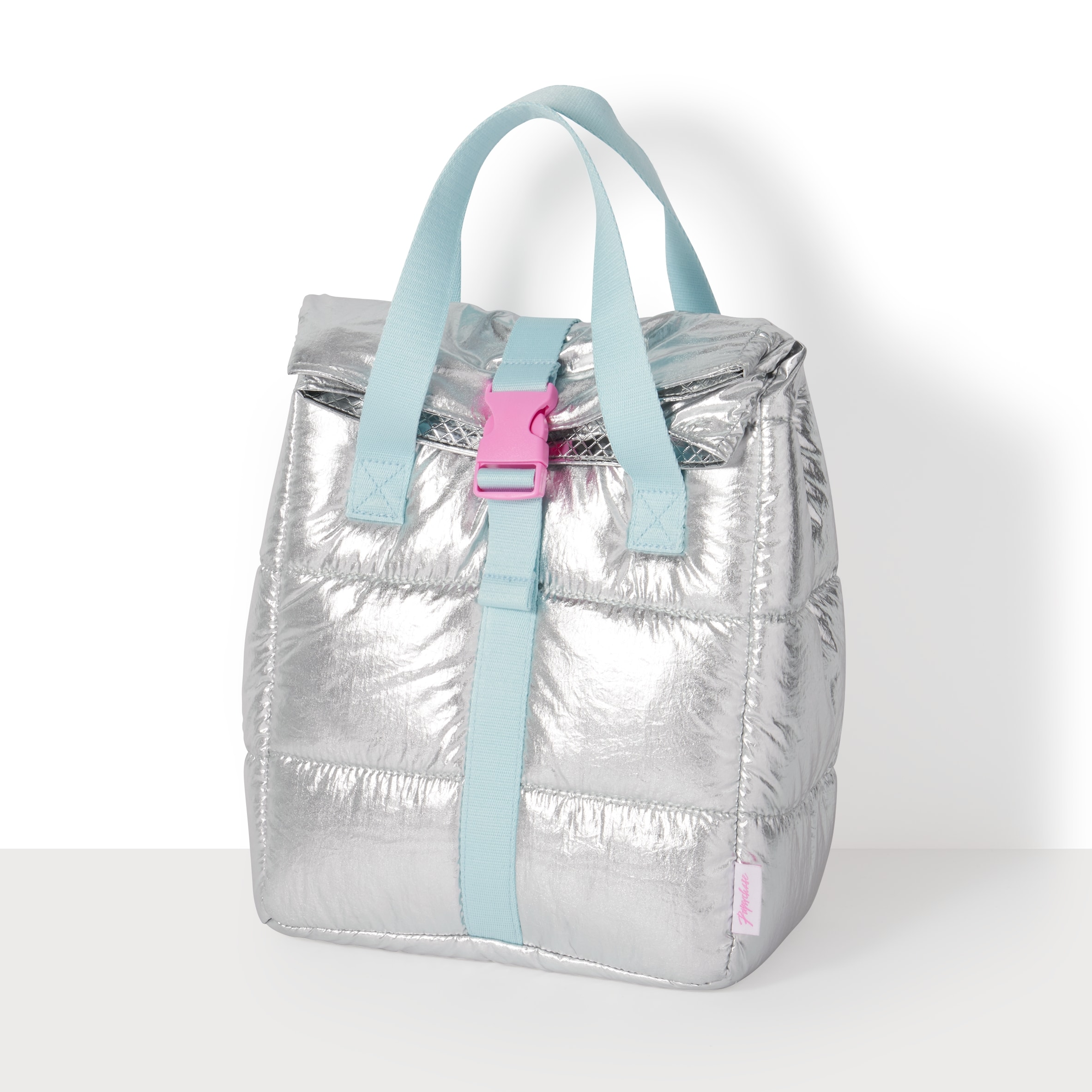 Paperchase Something Sweet Padded Silver Lunch Bag thumbnail 2