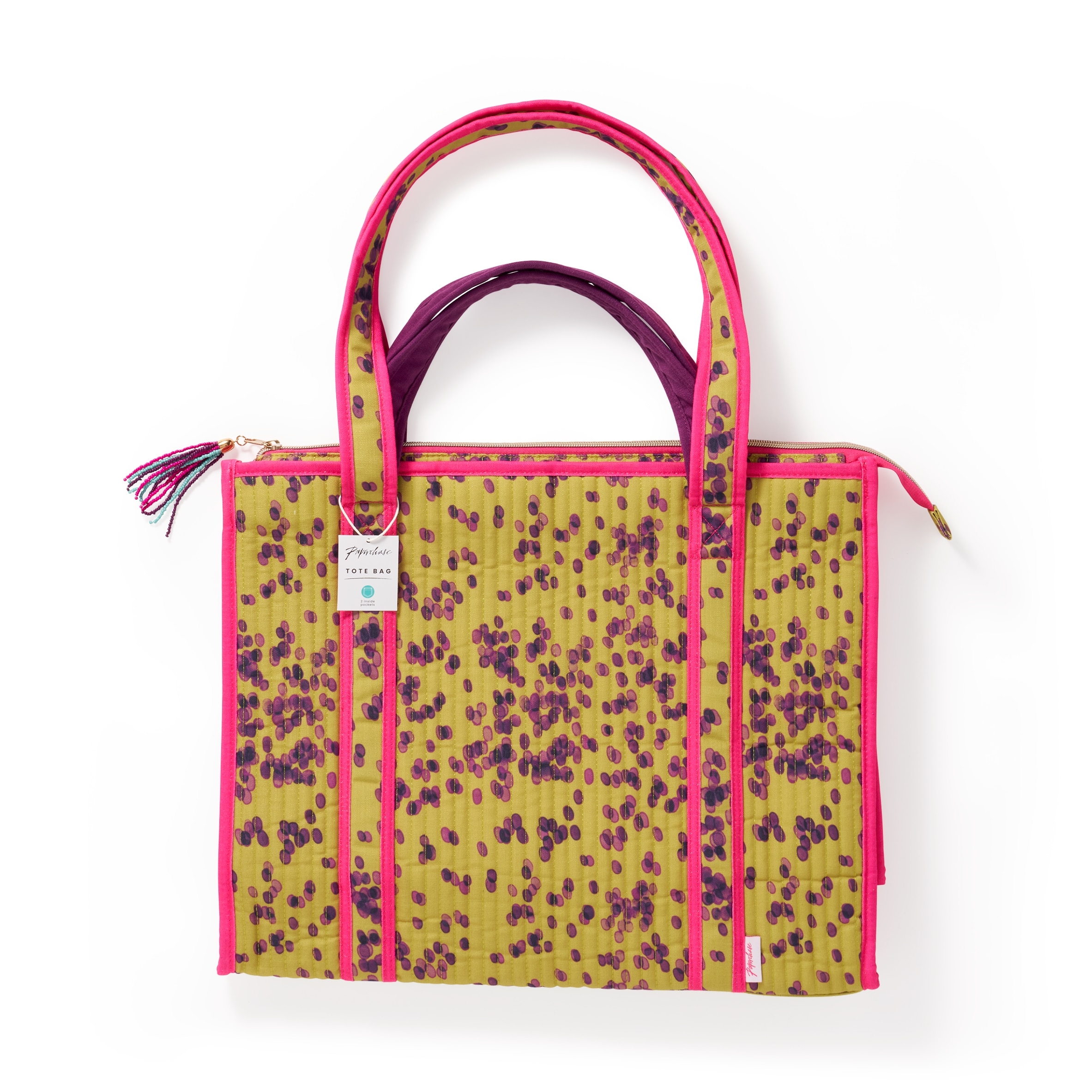 Paperchase Tropic Like its Hot Quilted Tote Bag