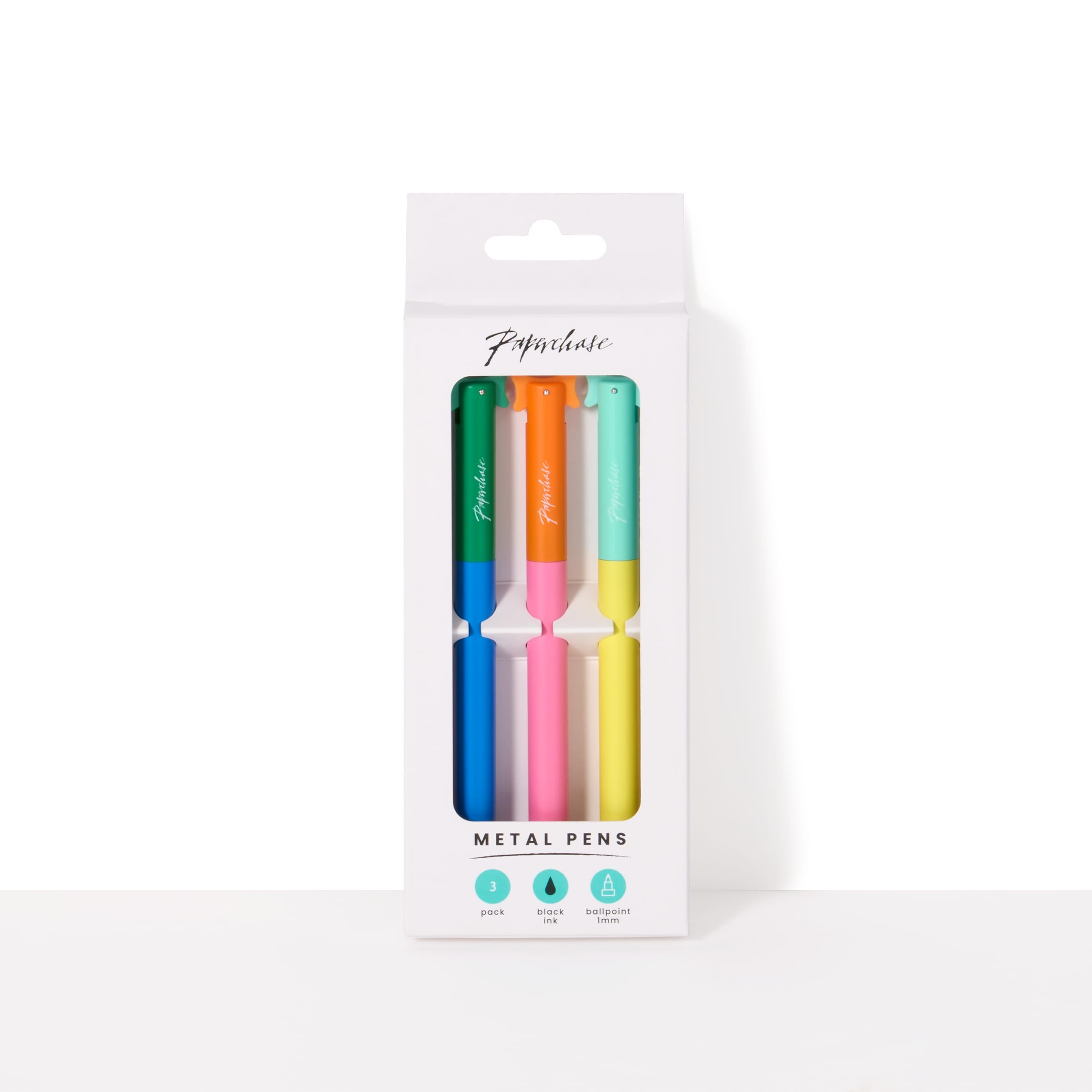 Paperchase Metal Ball Point pen 3 pack thumbnail 2