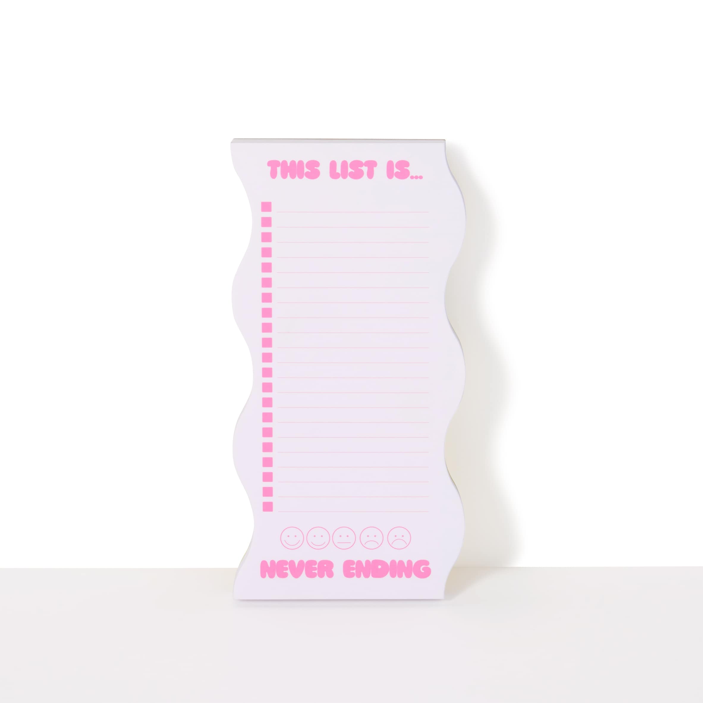 Paperchase Something Sweet Wavy List Pad thumbnail 2