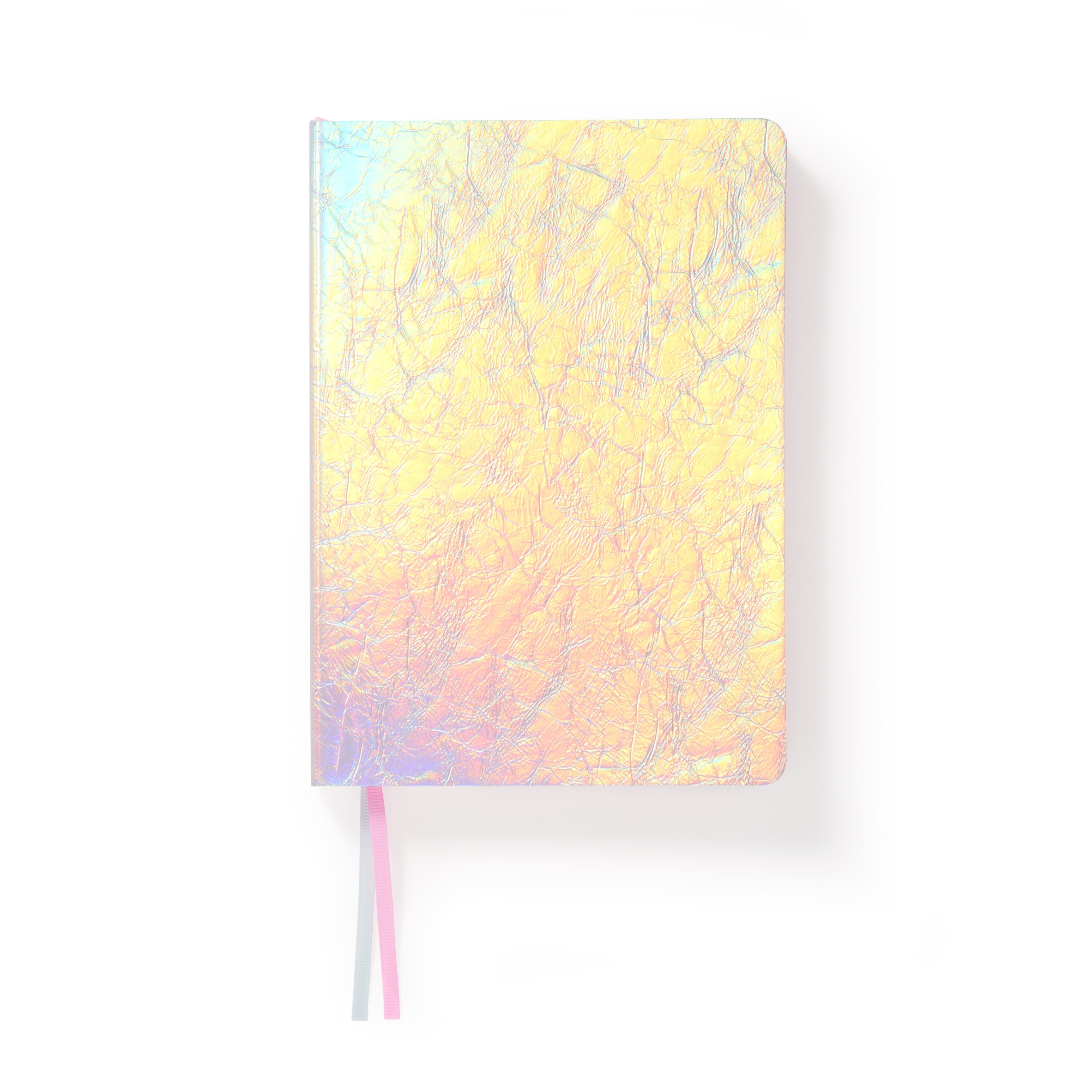Paperchase Something Sweet Holographic A5 Casebound Notebook Weekly planner