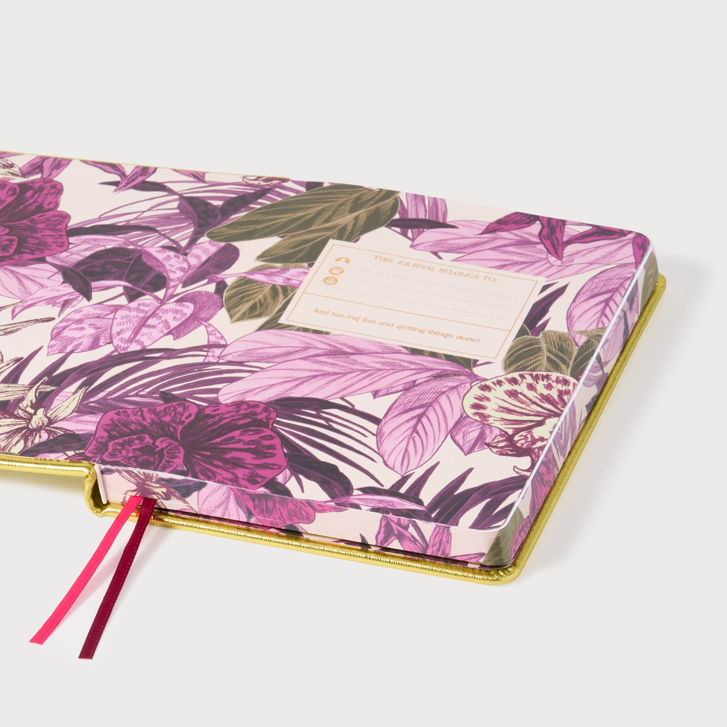 Paperchase Tropic Like its Hot A5 Casebound PU Foil Journal thumbnail 3