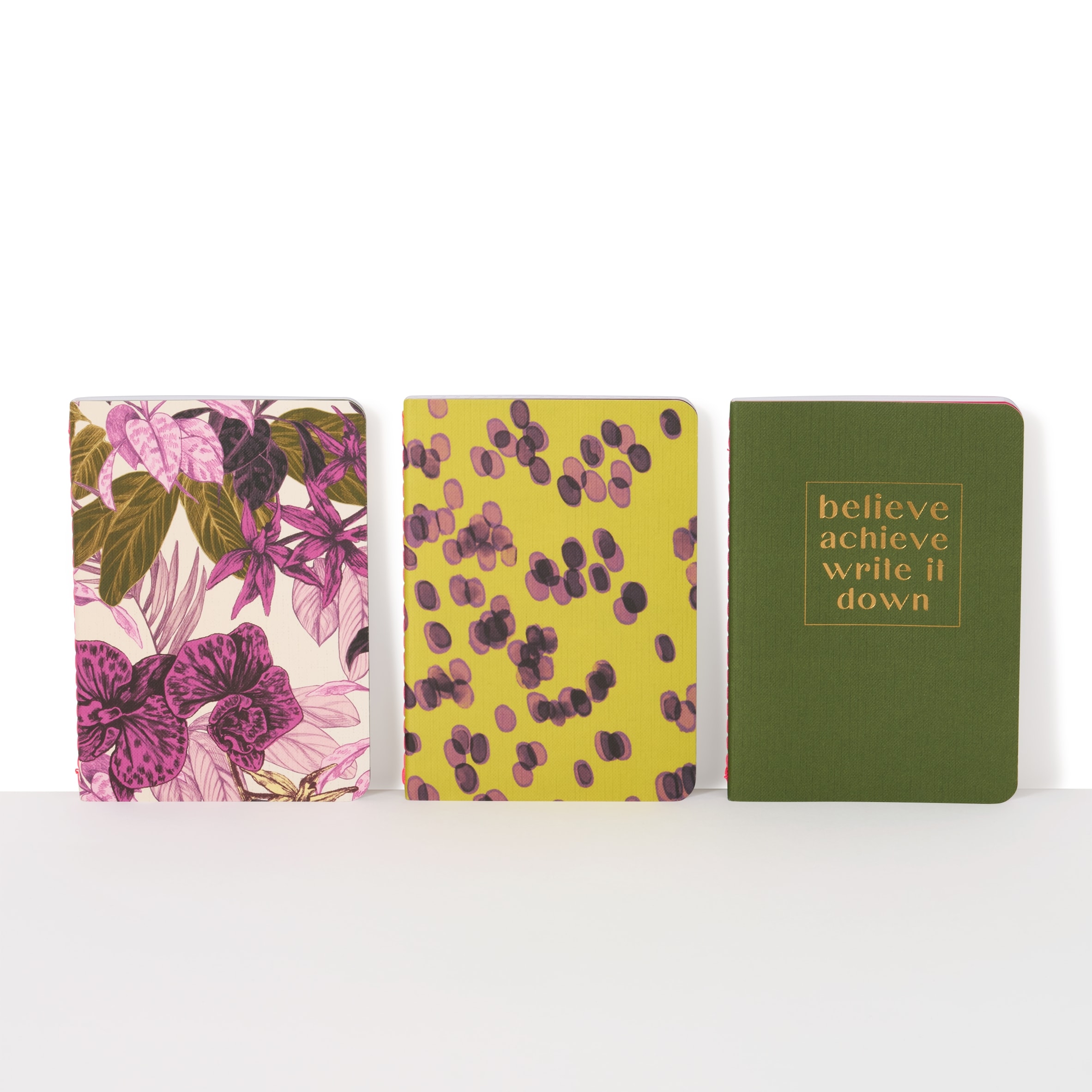 Paperchase Tropic Like its Hot A6 Notebooks 3 pack thumbnail 2