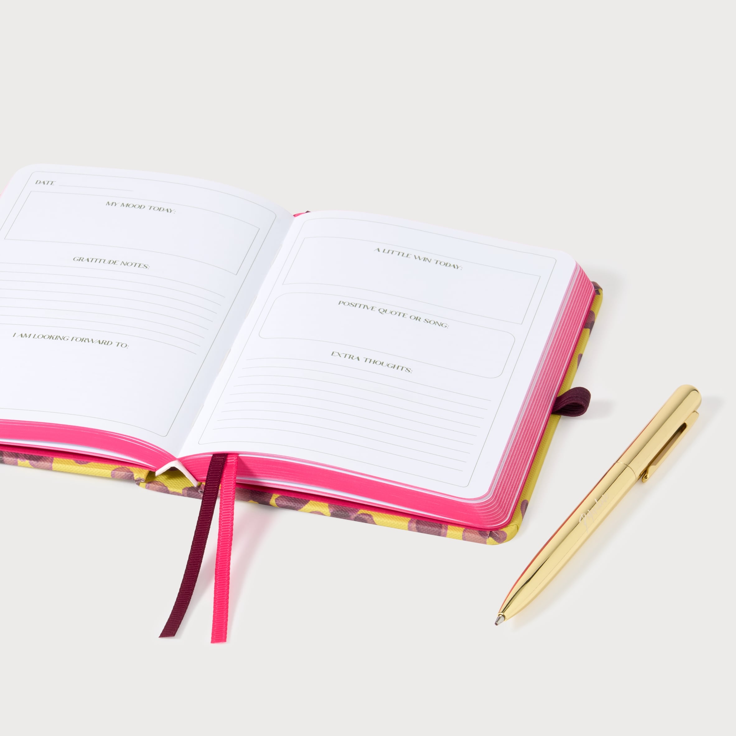 Paperchase Tropic Like its Hot A6 Casebound Gratitude Journal thumbnail 3