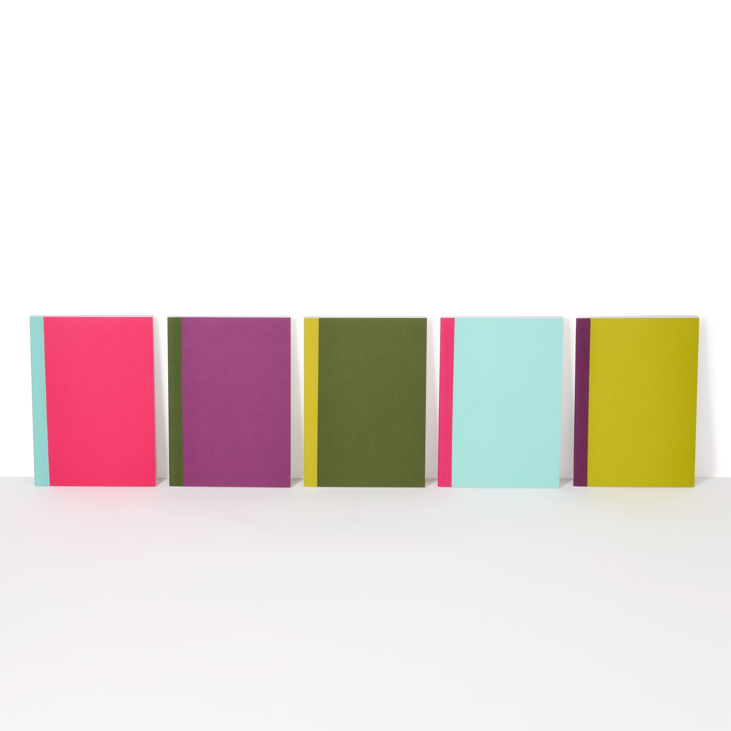 Paperchase Tropic Like its Hot Notebook Library A5 5 Pack thumbnail 2