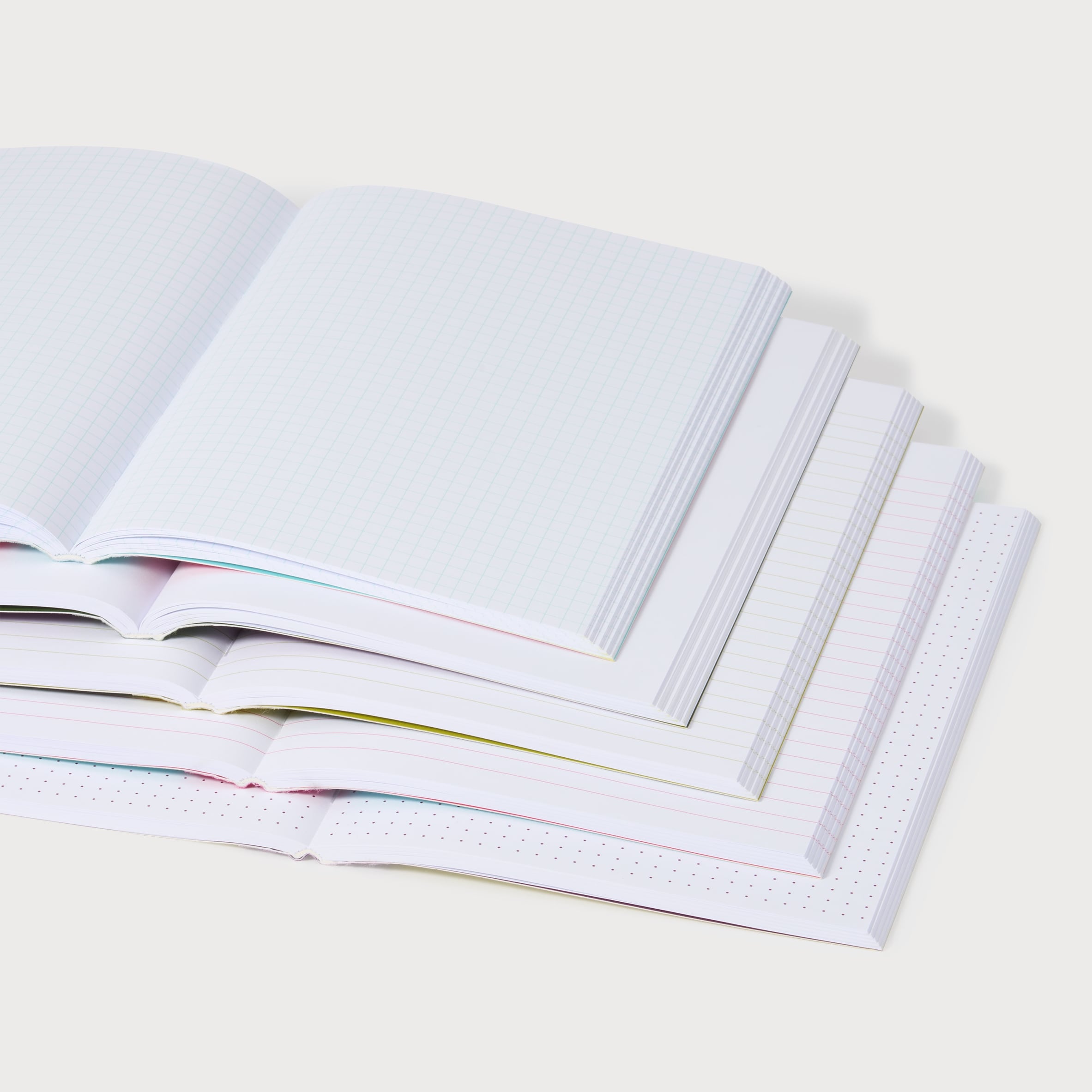 Paperchase Tropic Like its Hot Notebook Library A5 5 Pack thumbnail 3
