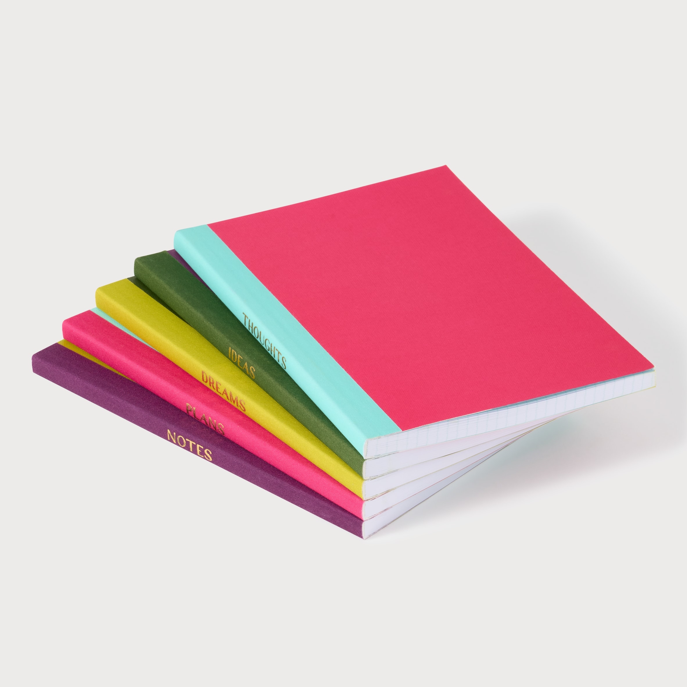 Paperchase Tropic Like its Hot Notebook Library A5 5 Pack thumbnail 4