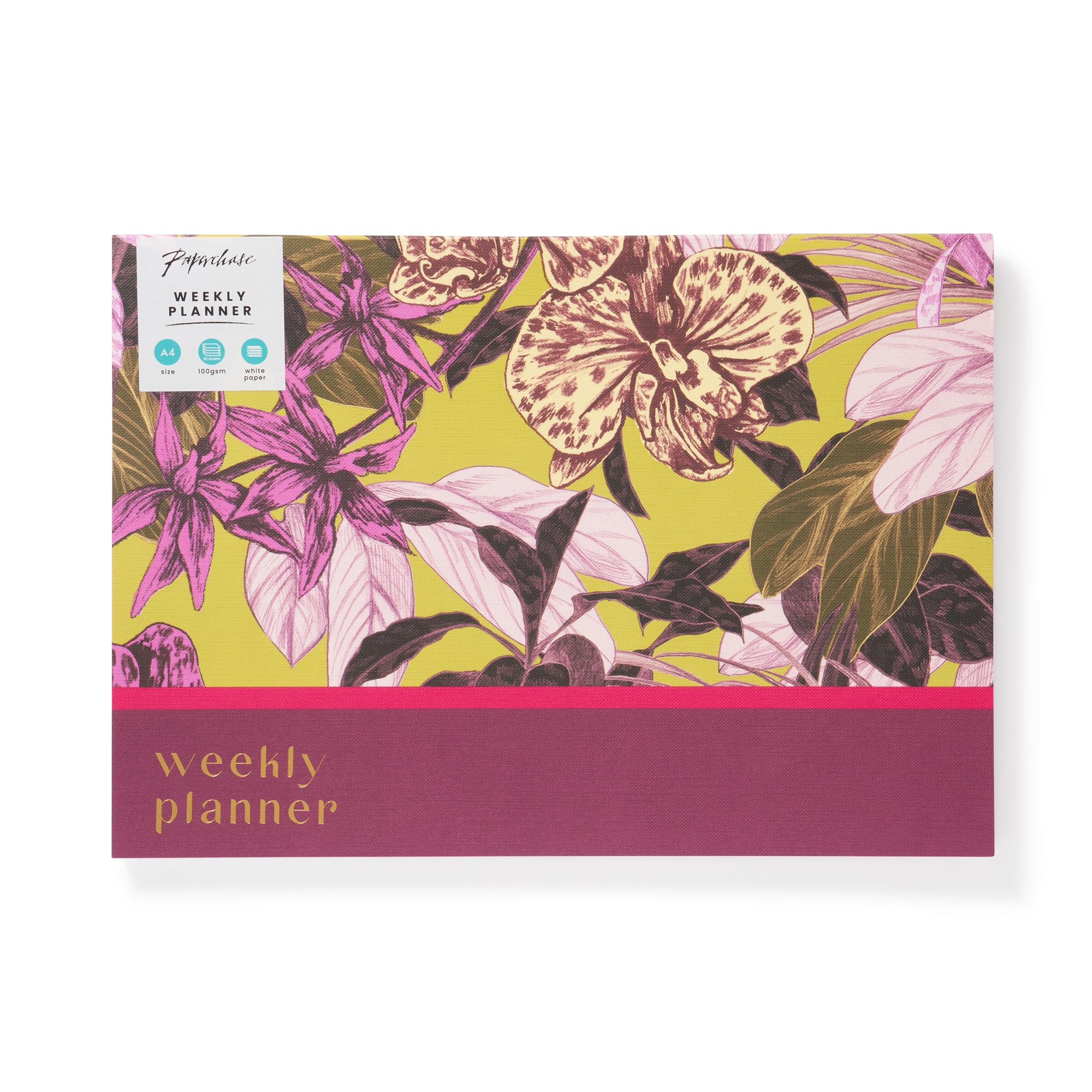 Paperchase Tropic Like its Hot Weekly Planner