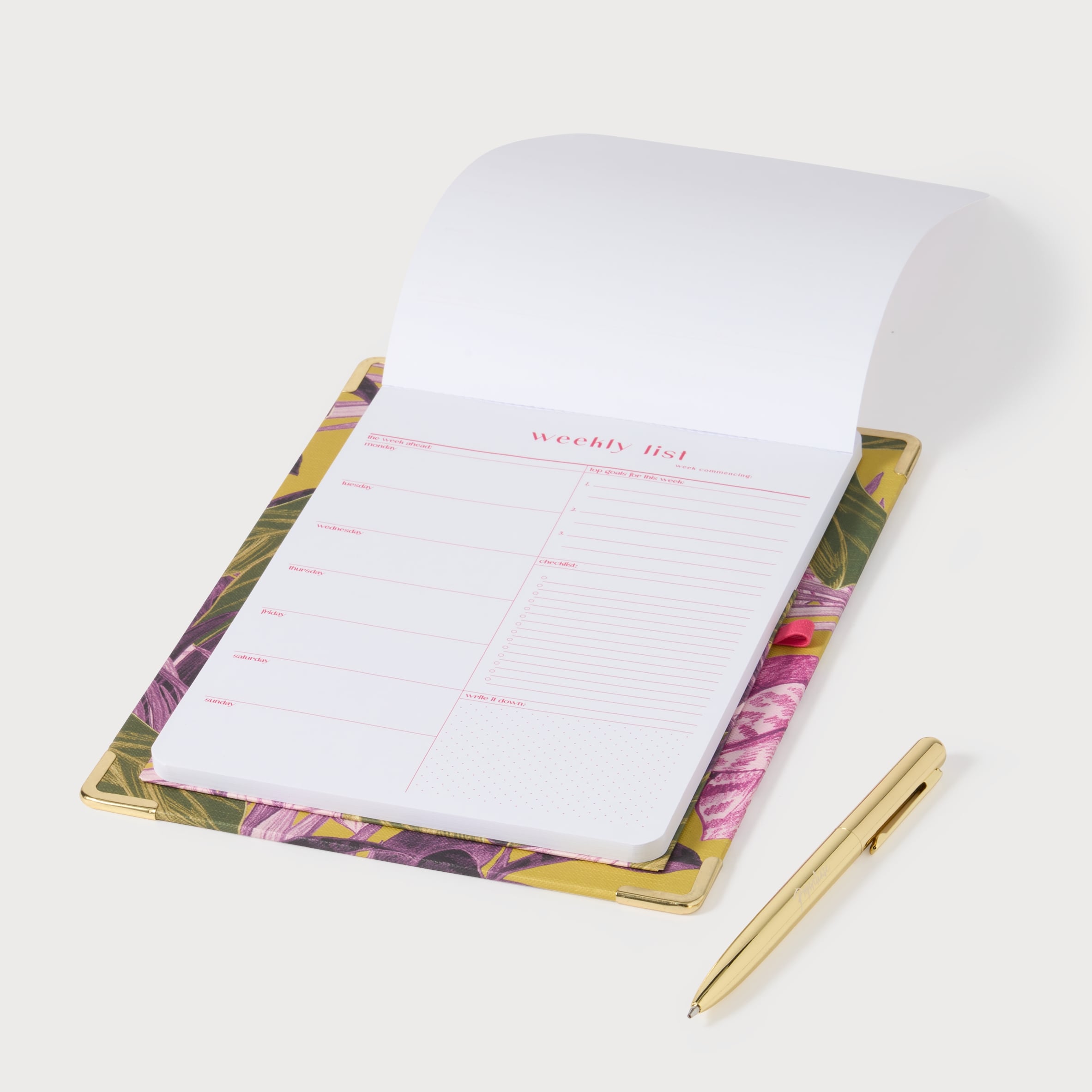 Paperchase Tropic Like its Hot Clipboard includes pen thumbnail 3