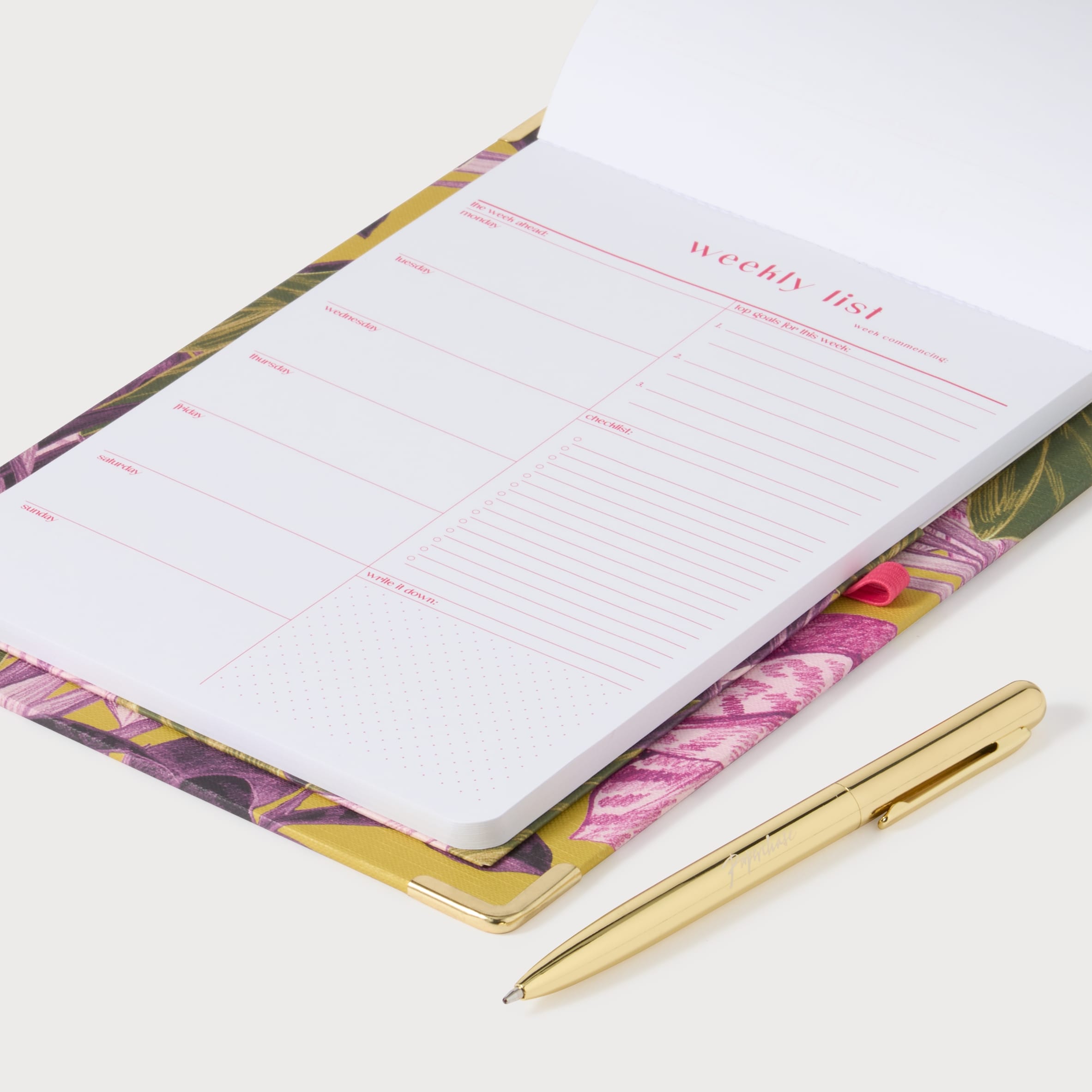 Paperchase Tropic Like its Hot Clipboard includes pen thumbnail 4