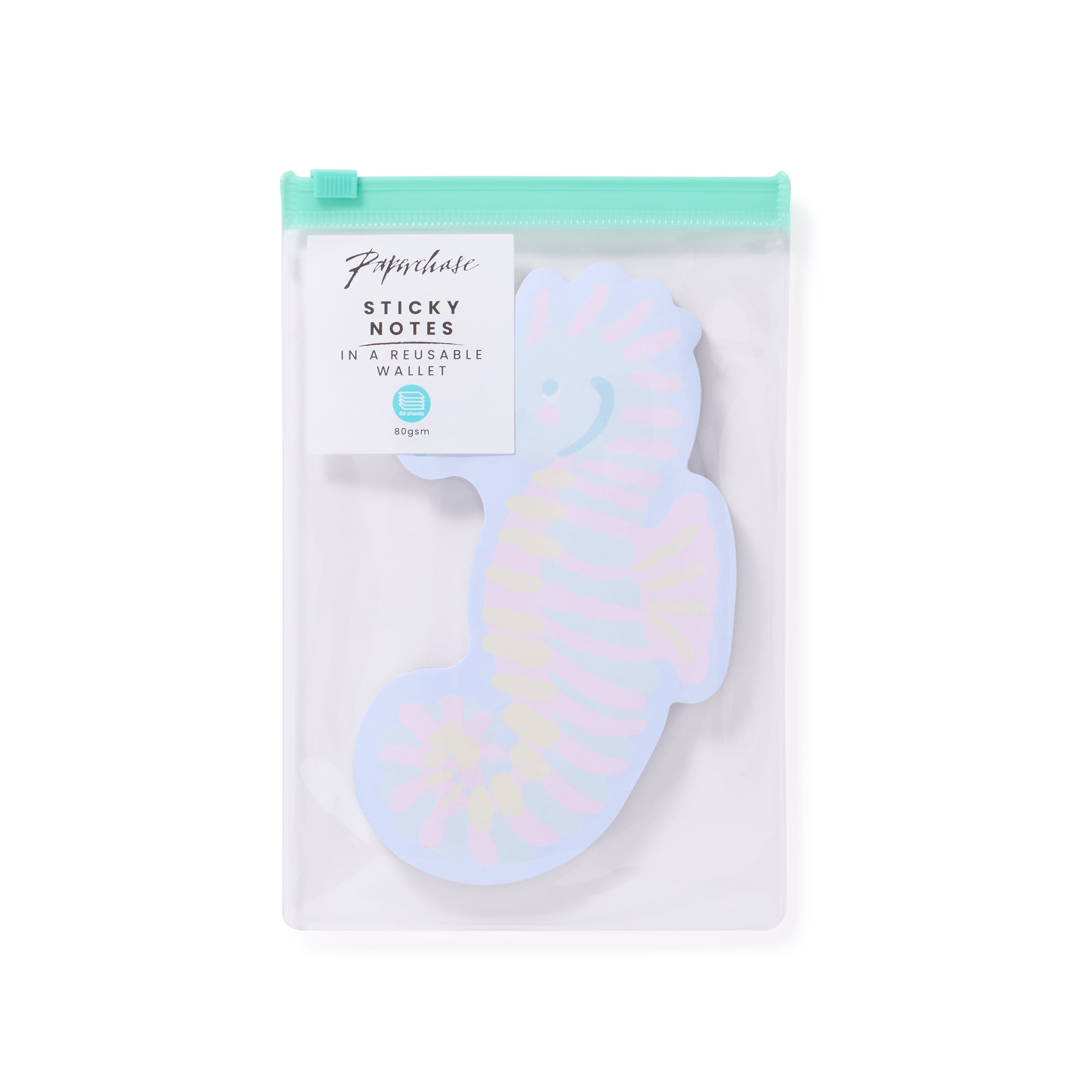 Paperchase Happy As a Fish XL Seahorse Sicky Notes