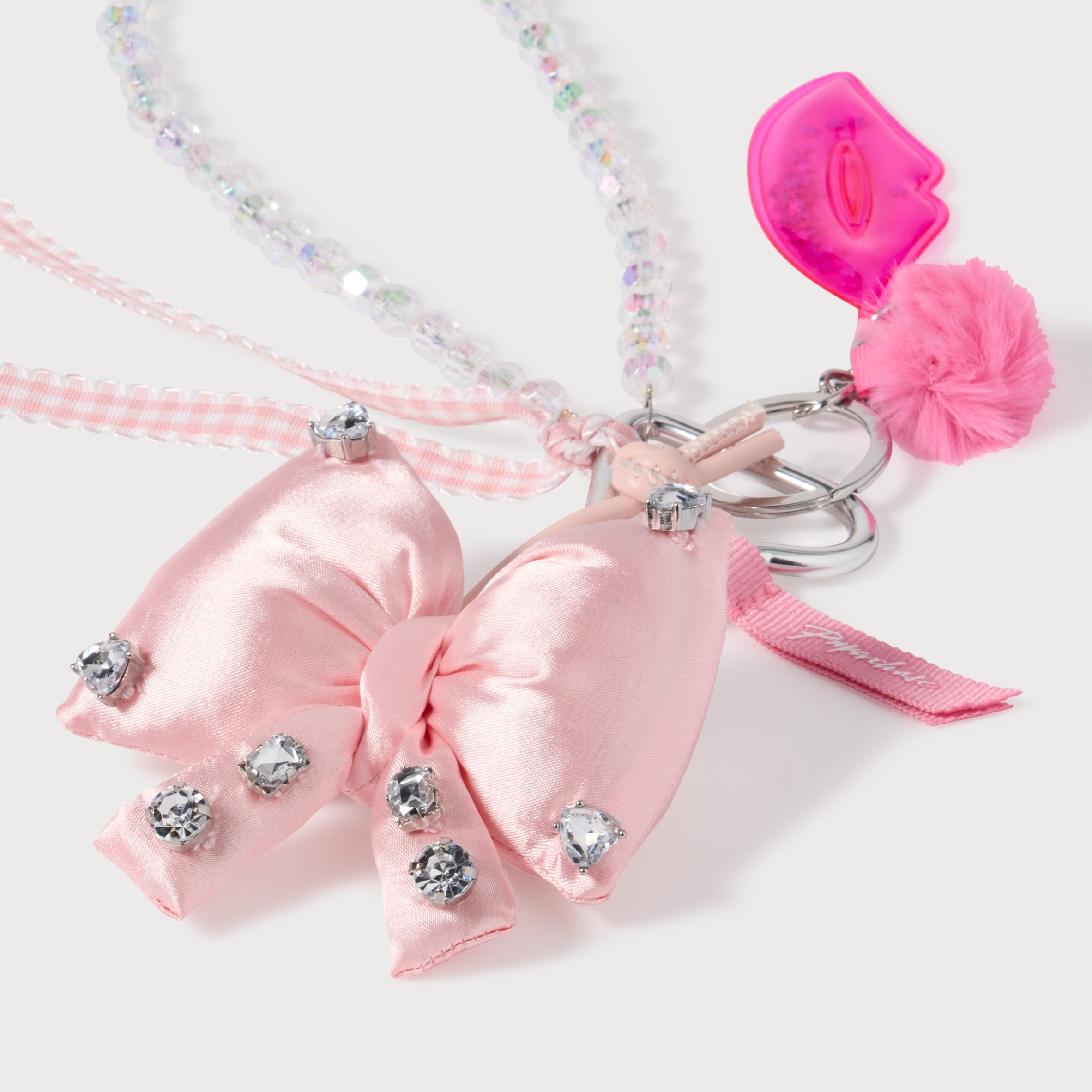 Paperchase Pom Pom Heart Keyring thumbnail 4