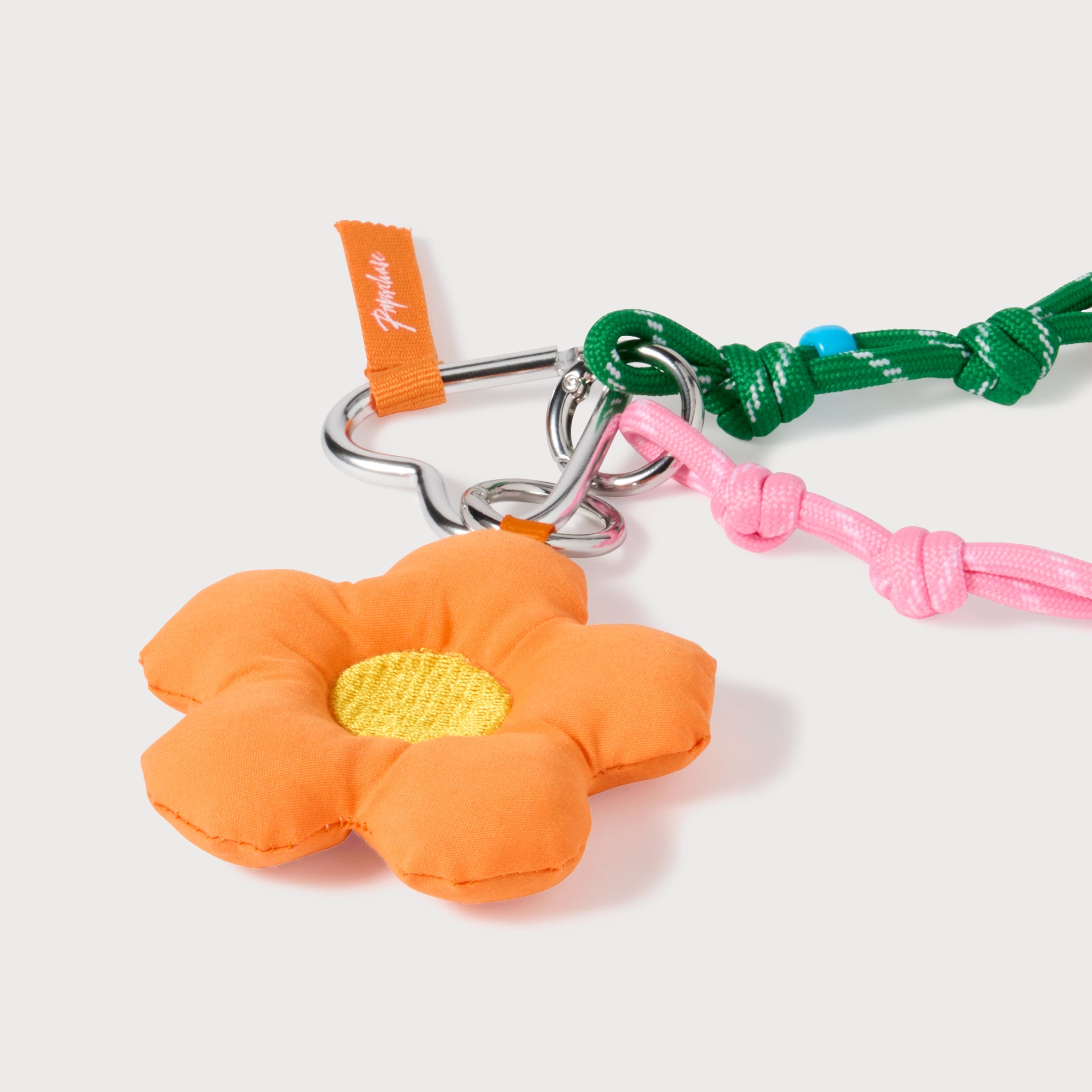 Paperchase Orange Flower Keyring thumbnail 4