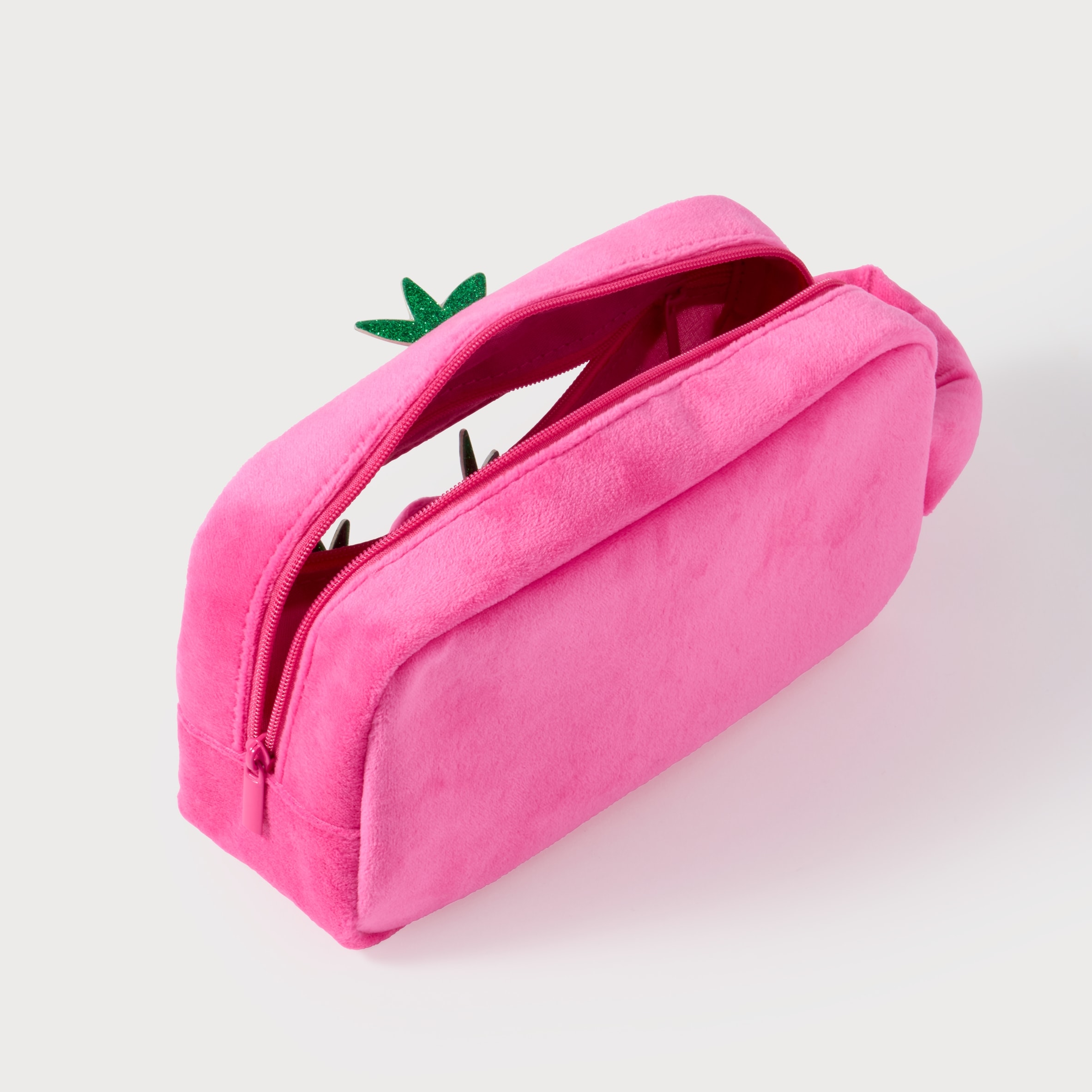 Paperchase Strawberry Plush Pencil Case thumbnail 3