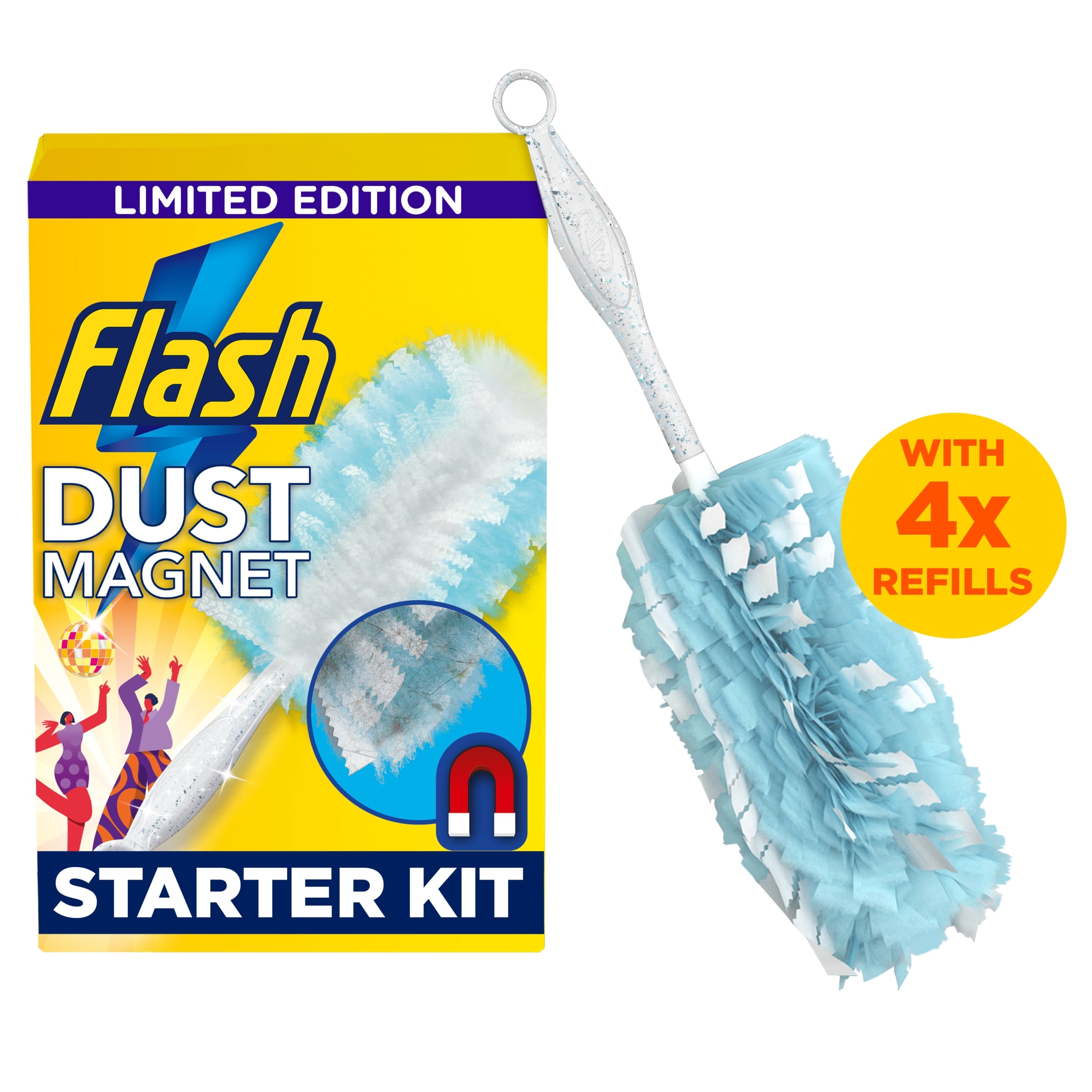 Flash Dust Magnet Starter Kit Dance Away The Dust