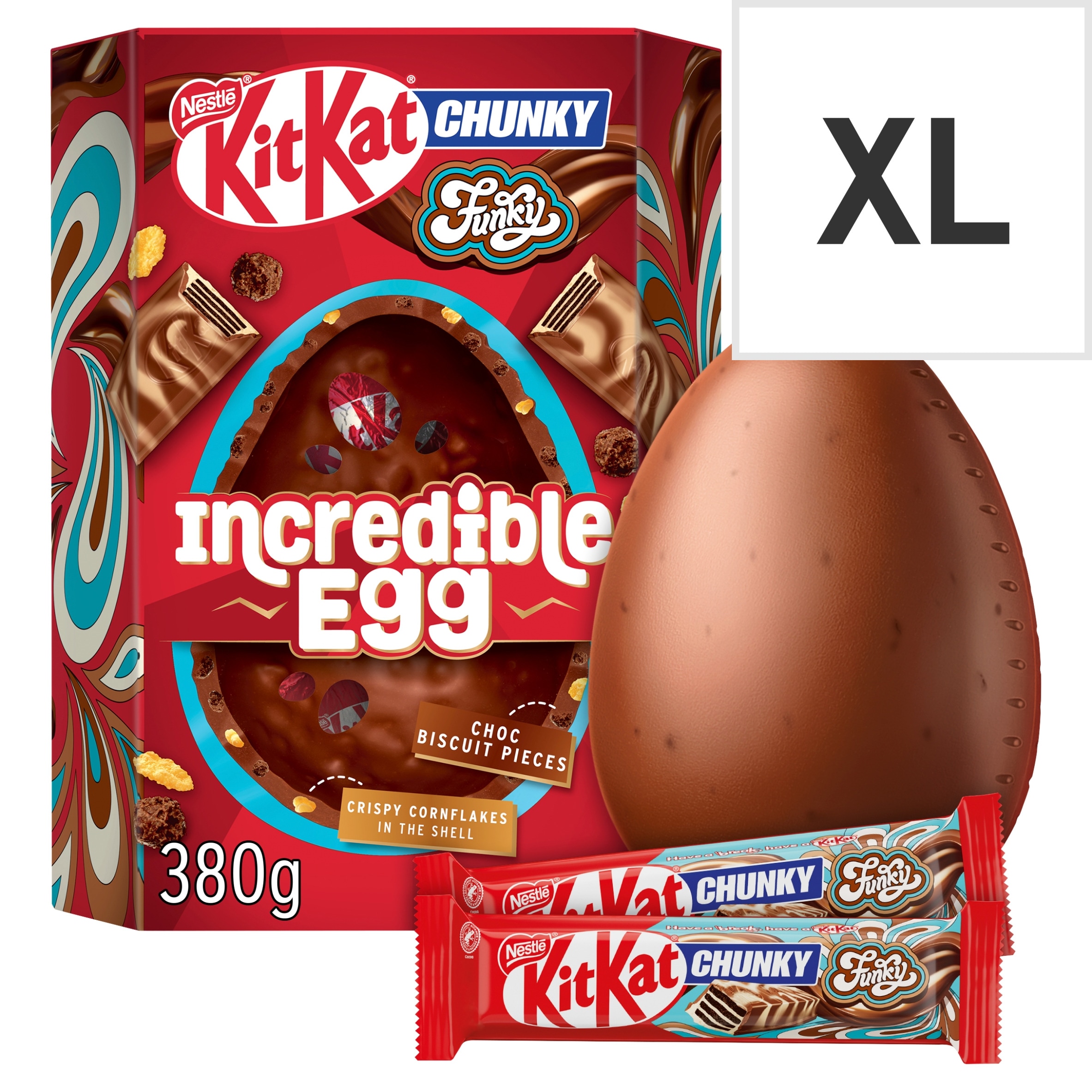 Kit Kat Funky Chunky Incredible Chocolate Easter Egg 380g