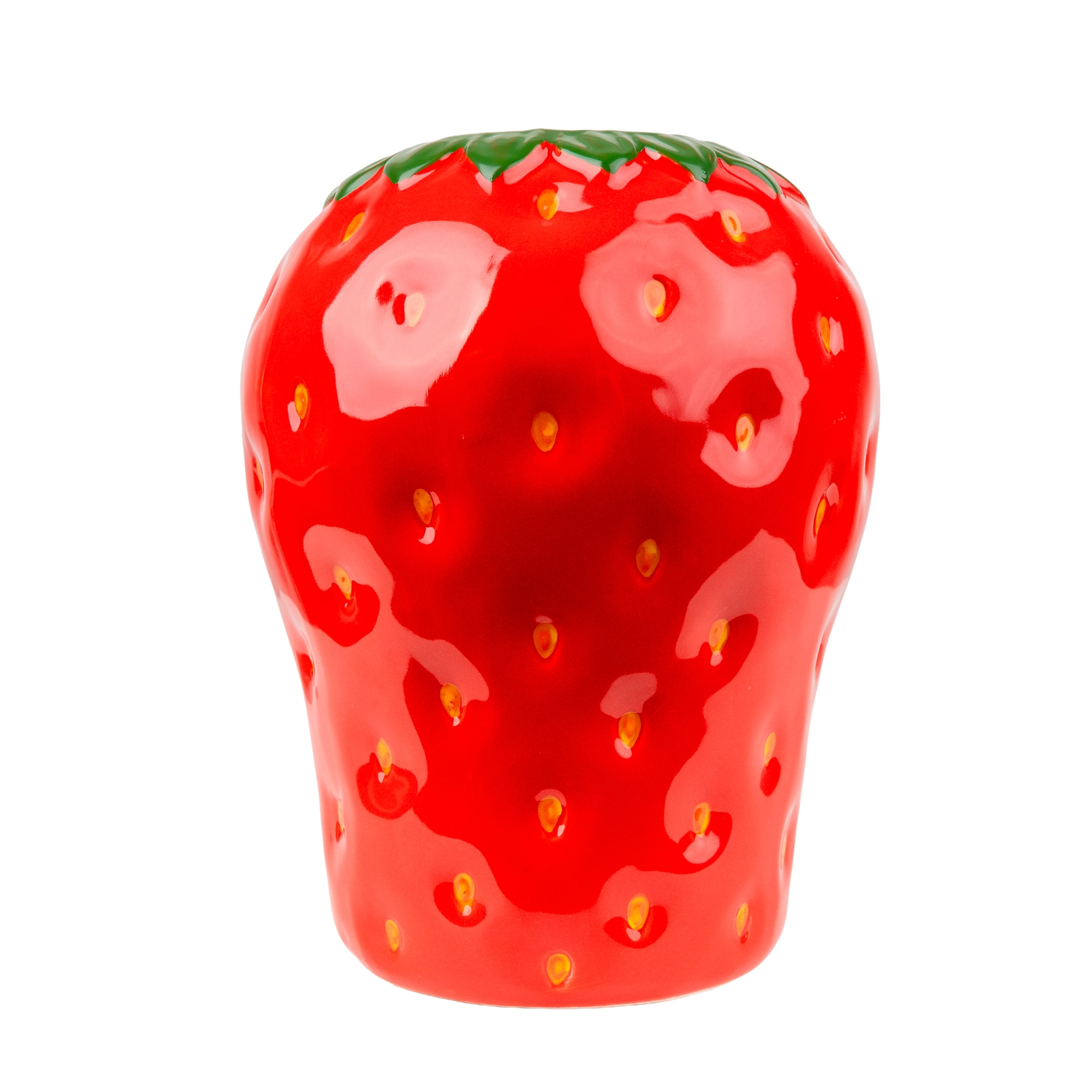 Candlelight Strawberry Vase