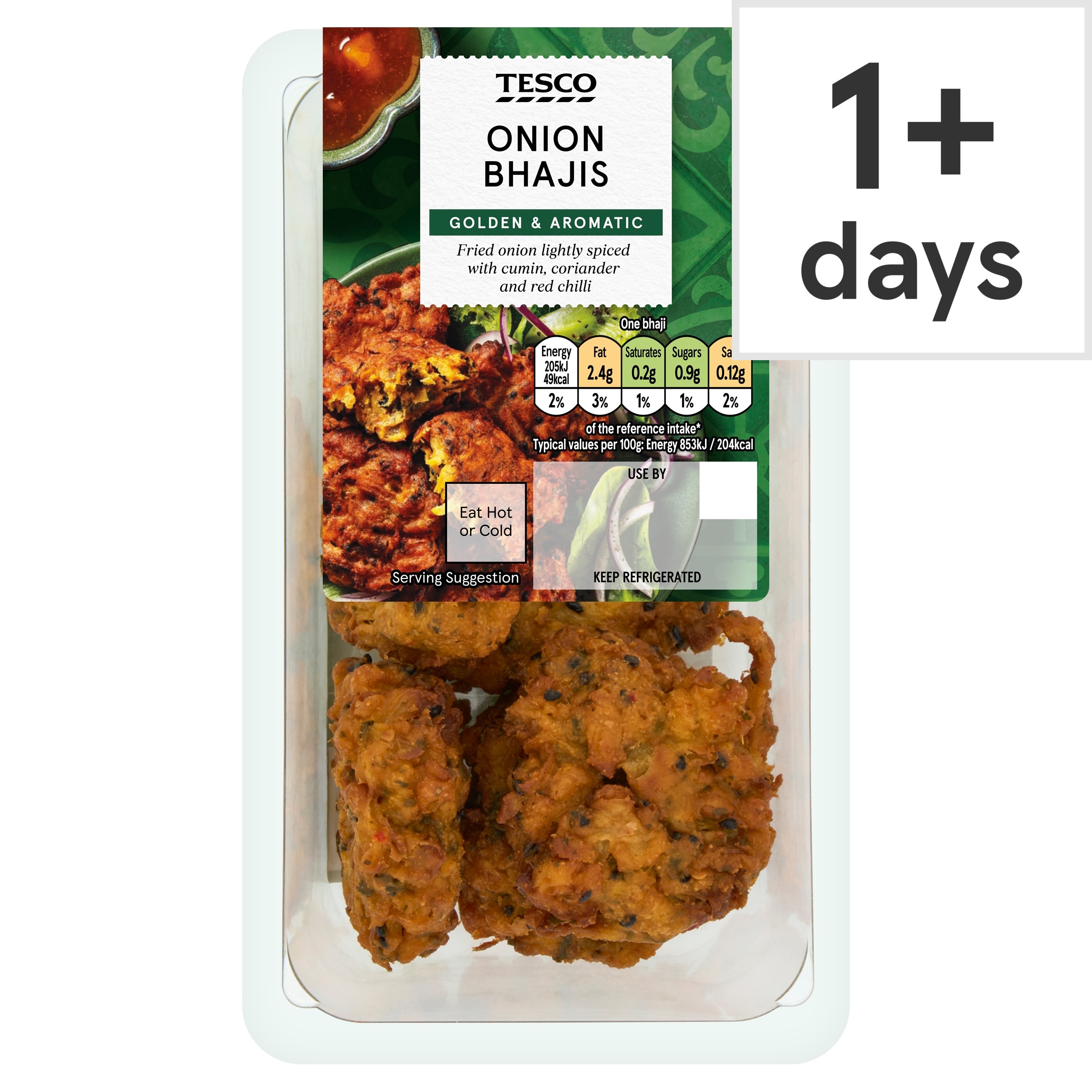 Tesco Onion Bhajis 144g