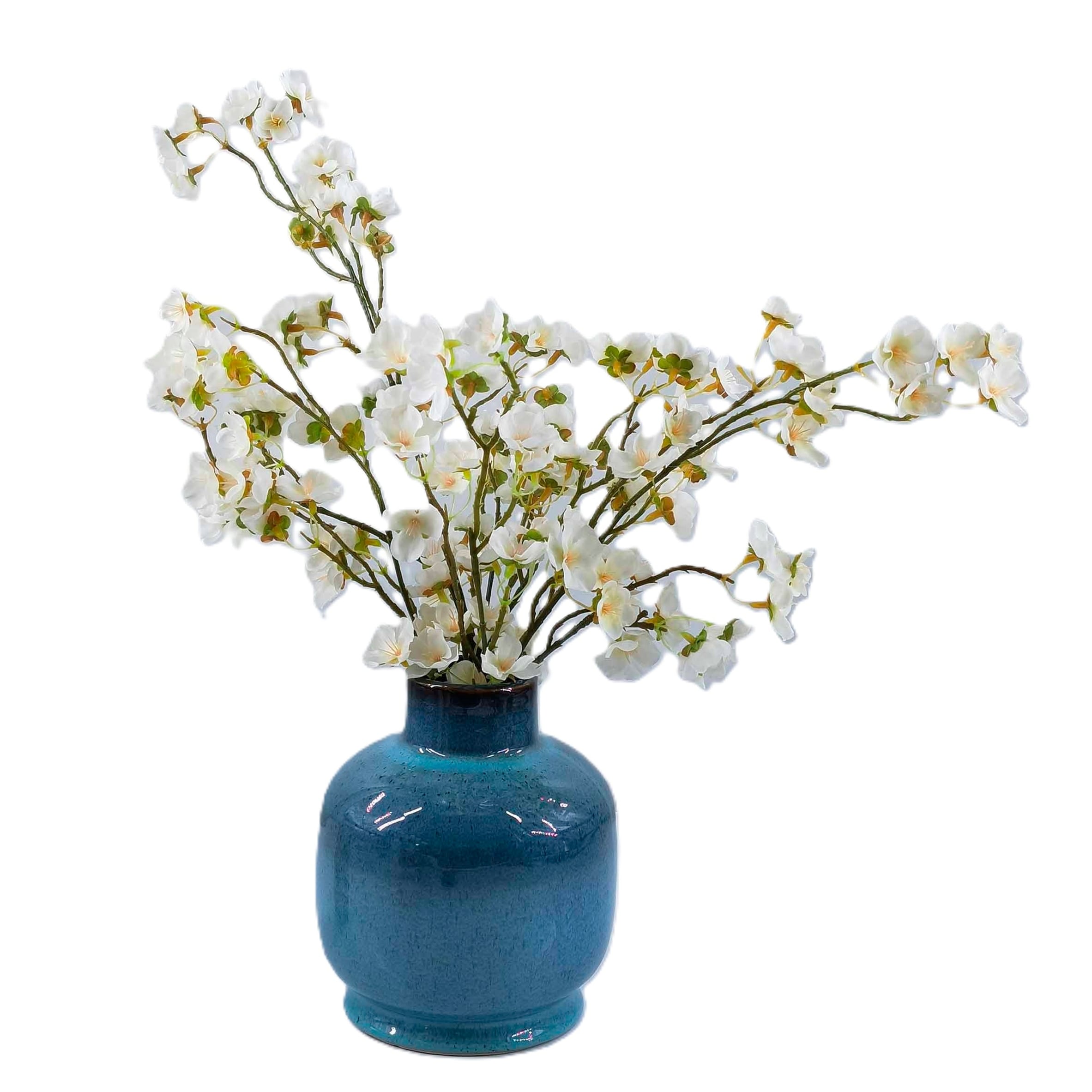 Bayswood Flora & Fern Cherry Blossom in ceramic pot