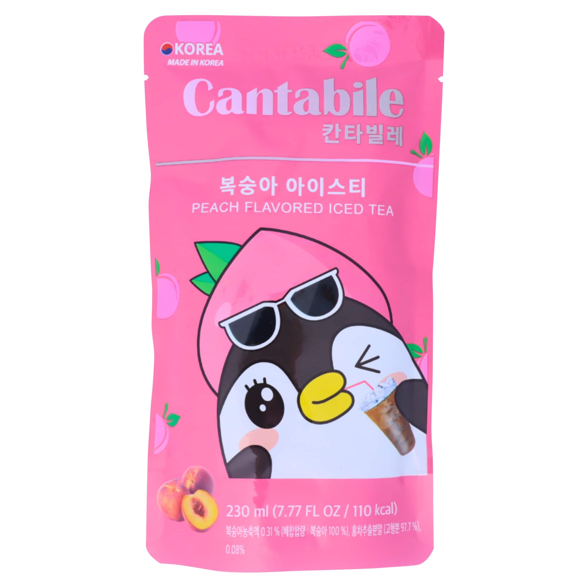 Cantabile Peach Flavour Ice Tea 230ml