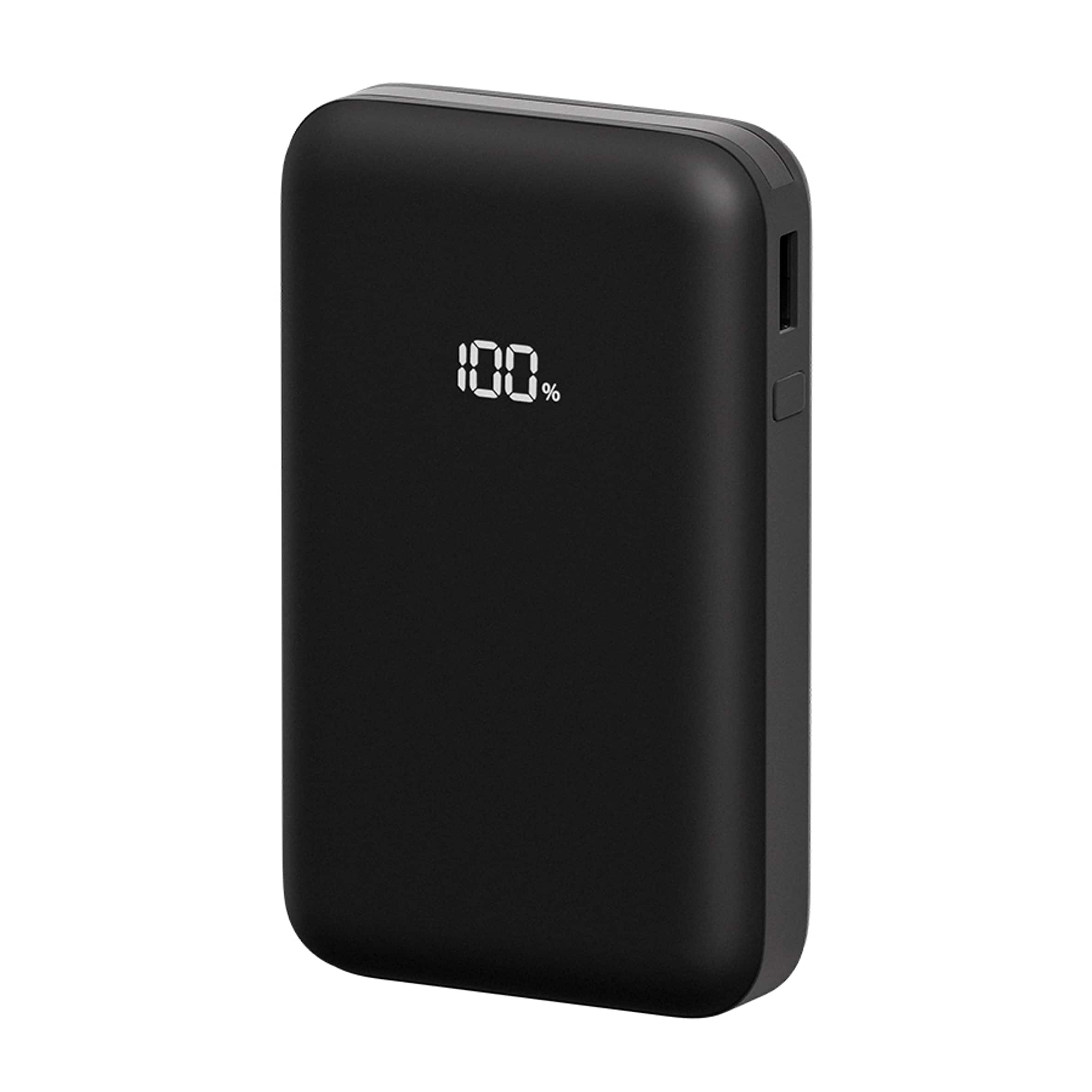 JUICE 2 POWERBANK BLACK WITH INTEGRATED CABLE